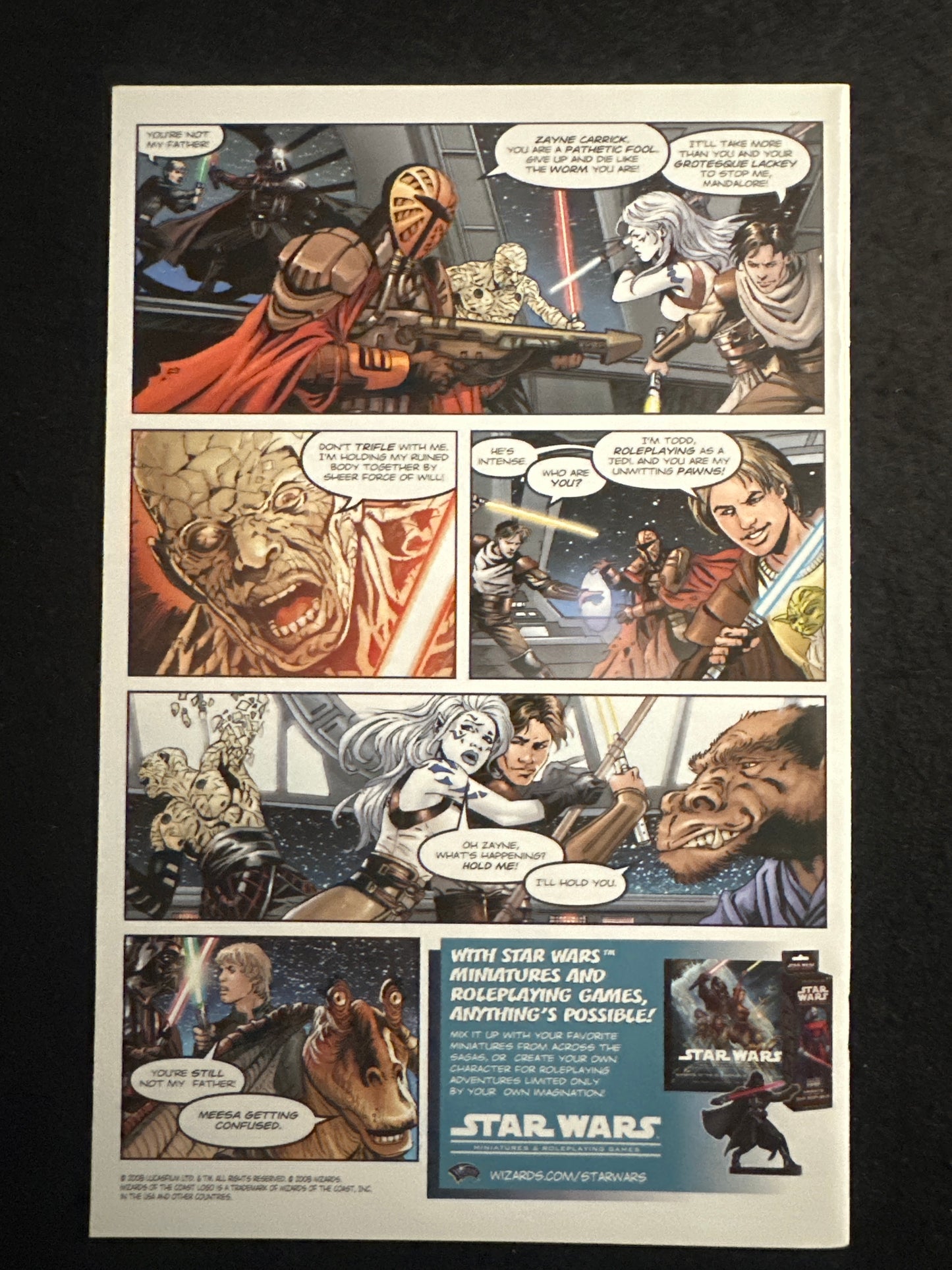 STAR WARS Knights of the Old Republic #33 2008 (NM)