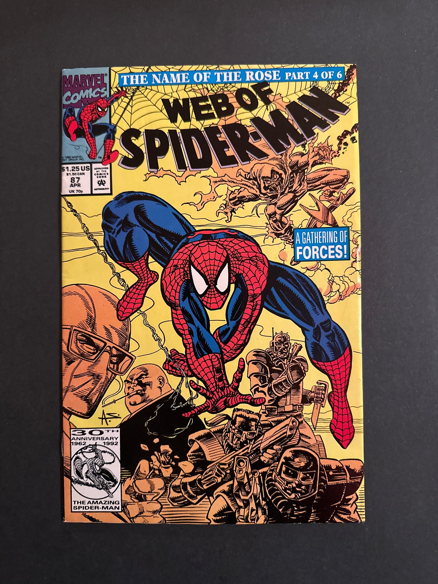 Web of Spider-Man #87 1992