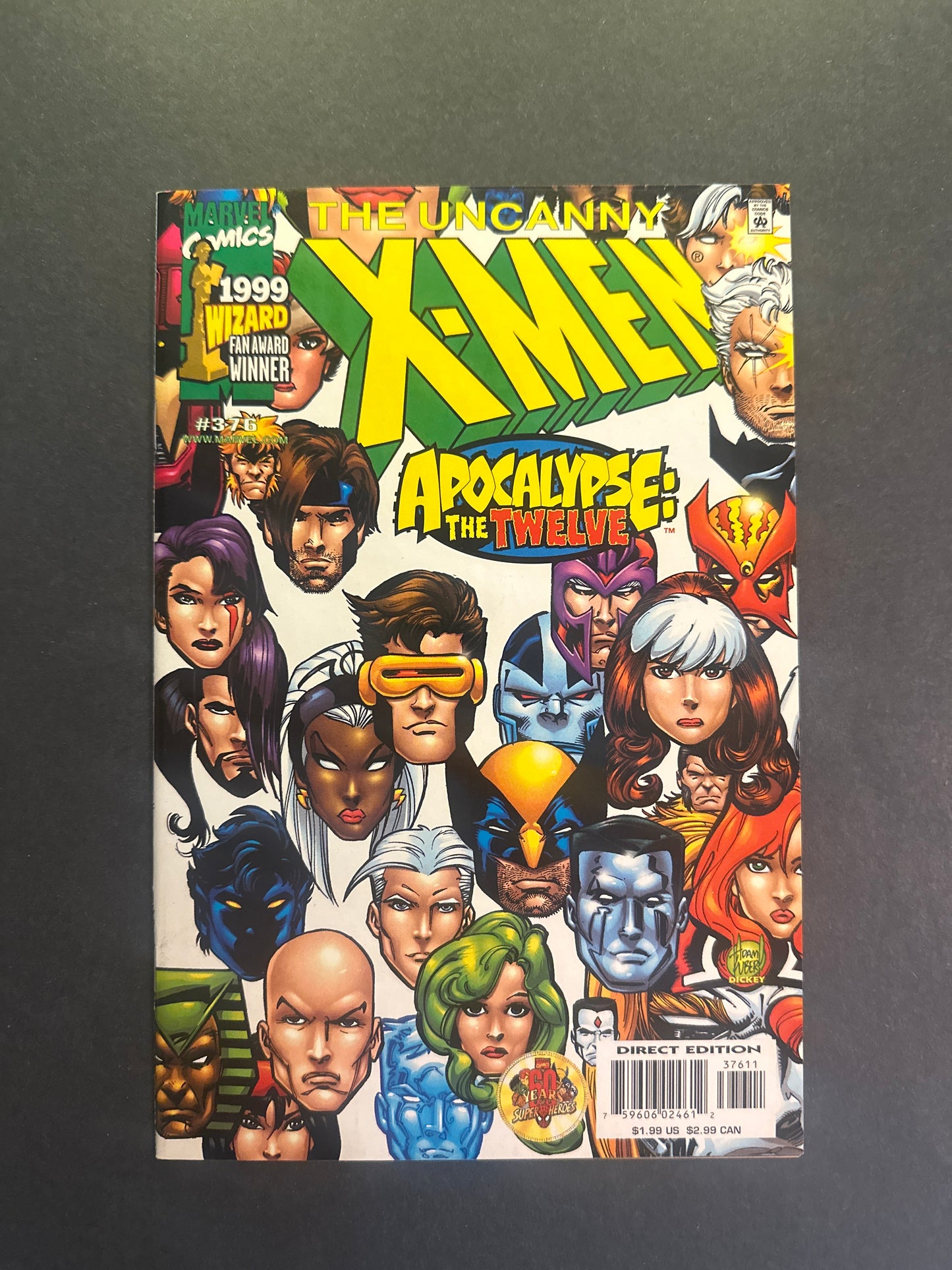 Uncanny X-Men #376 2000