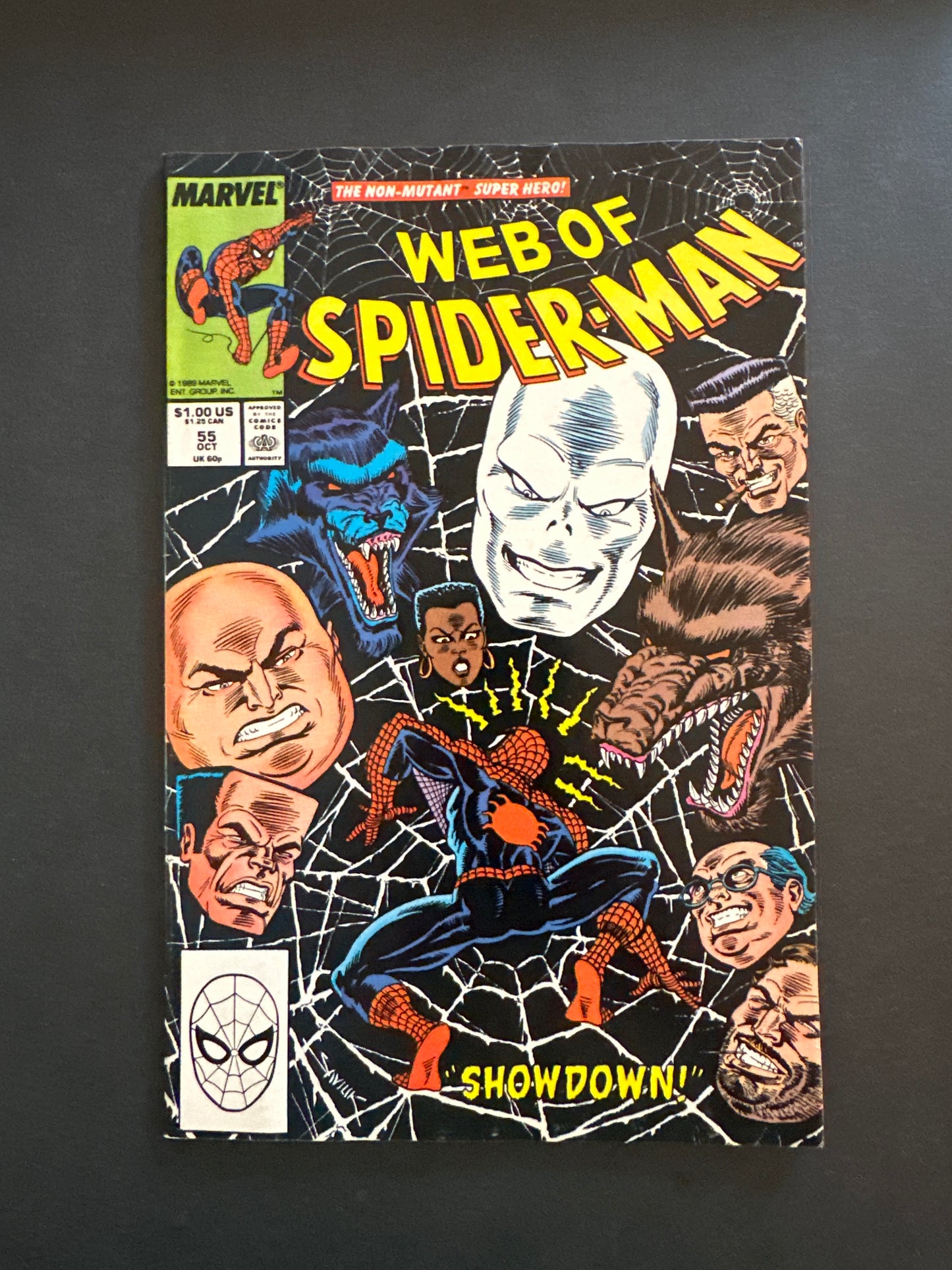 Web of Spider-Man #55 1989