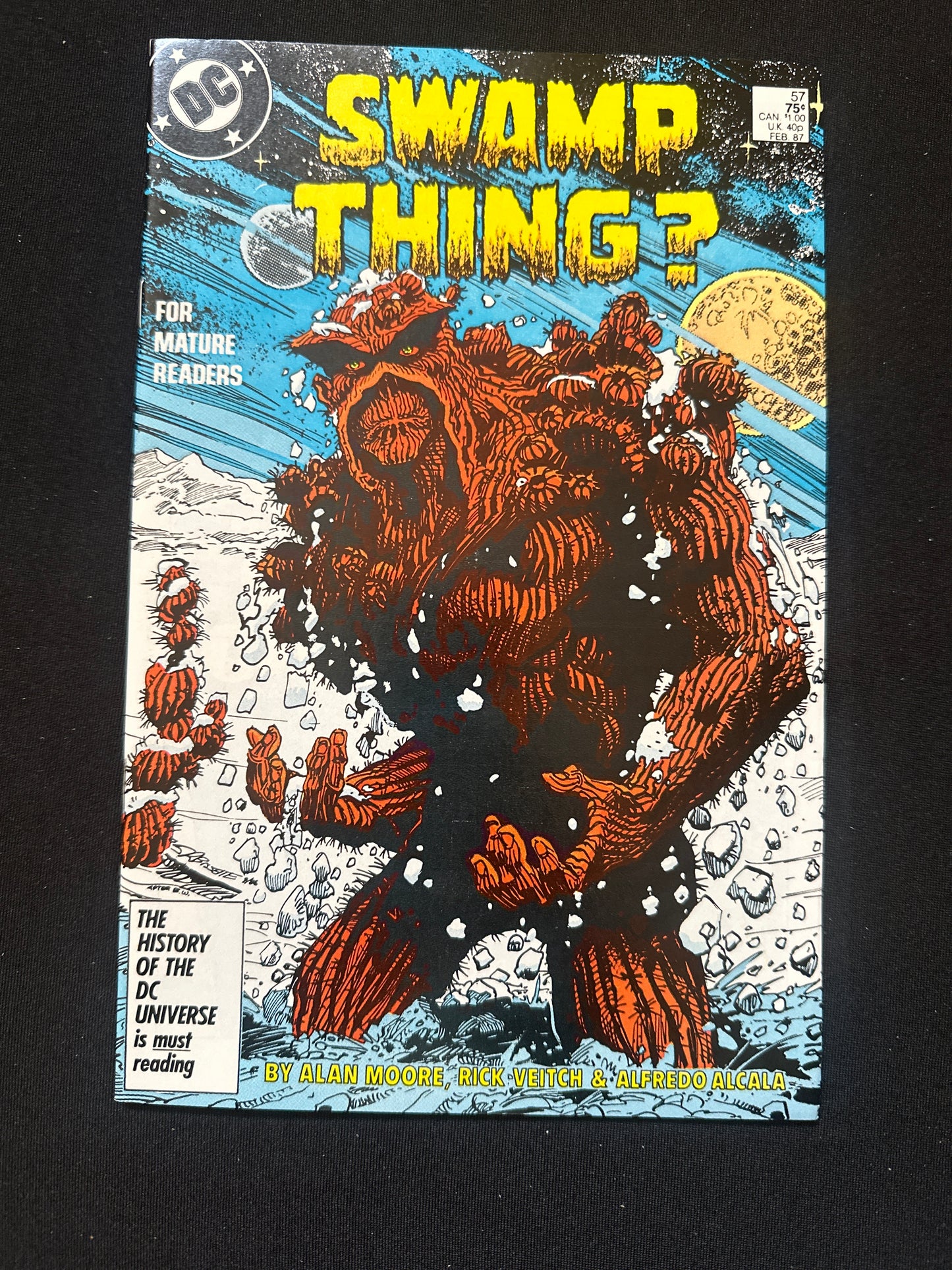 Saga of The Swamp Thing #57 1987