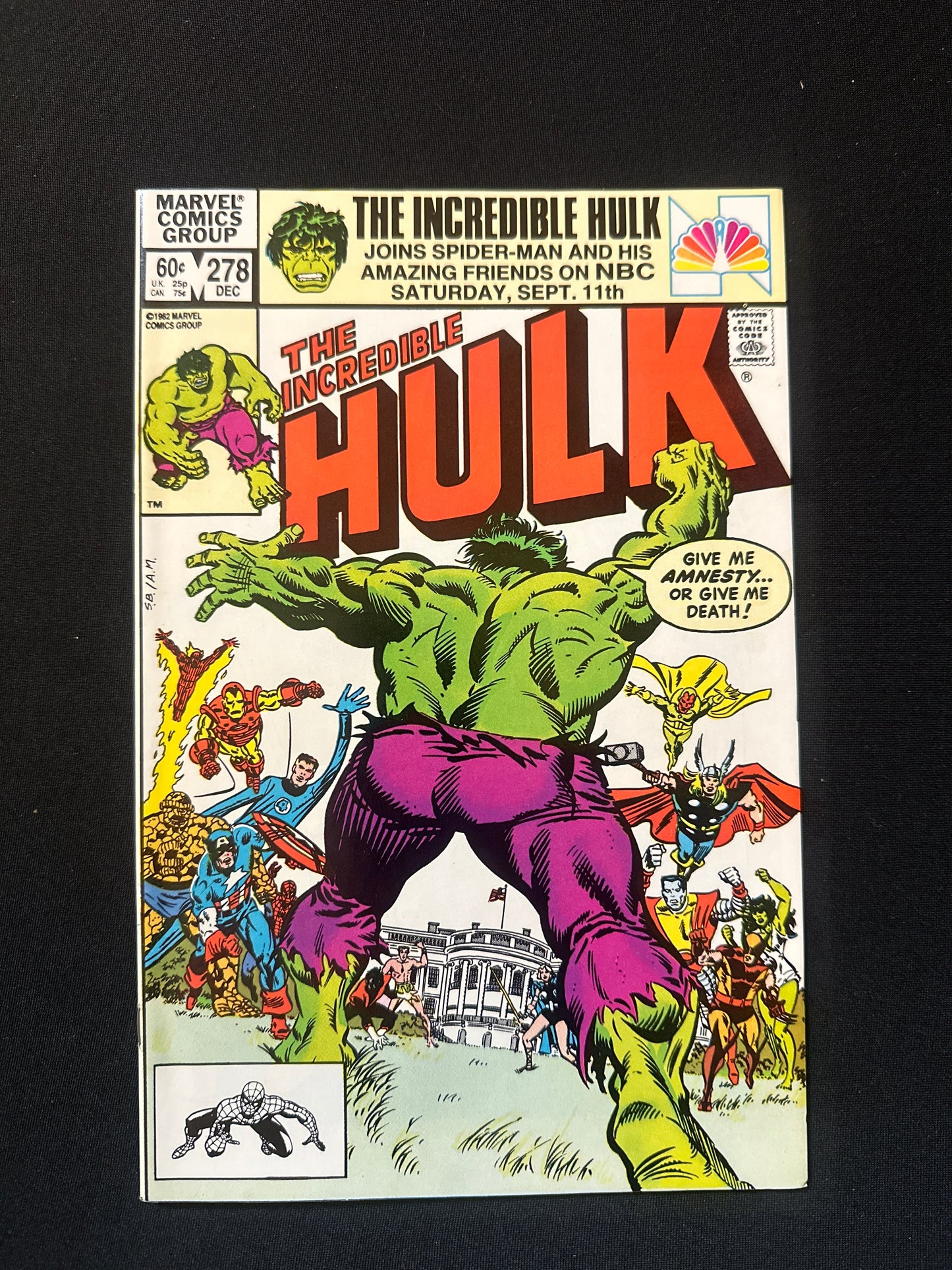 Incredible Hulk #278 1982