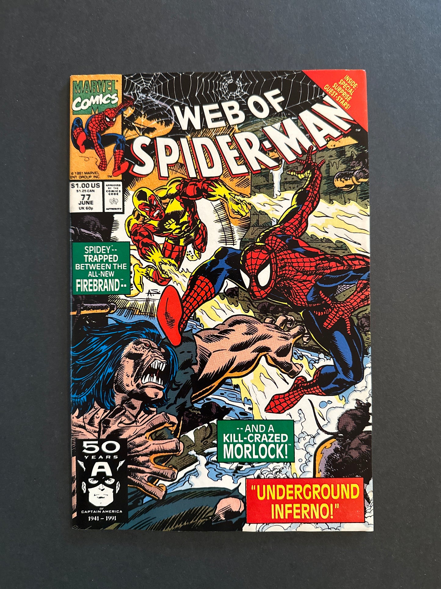 Web of Spider-Man #77 1991