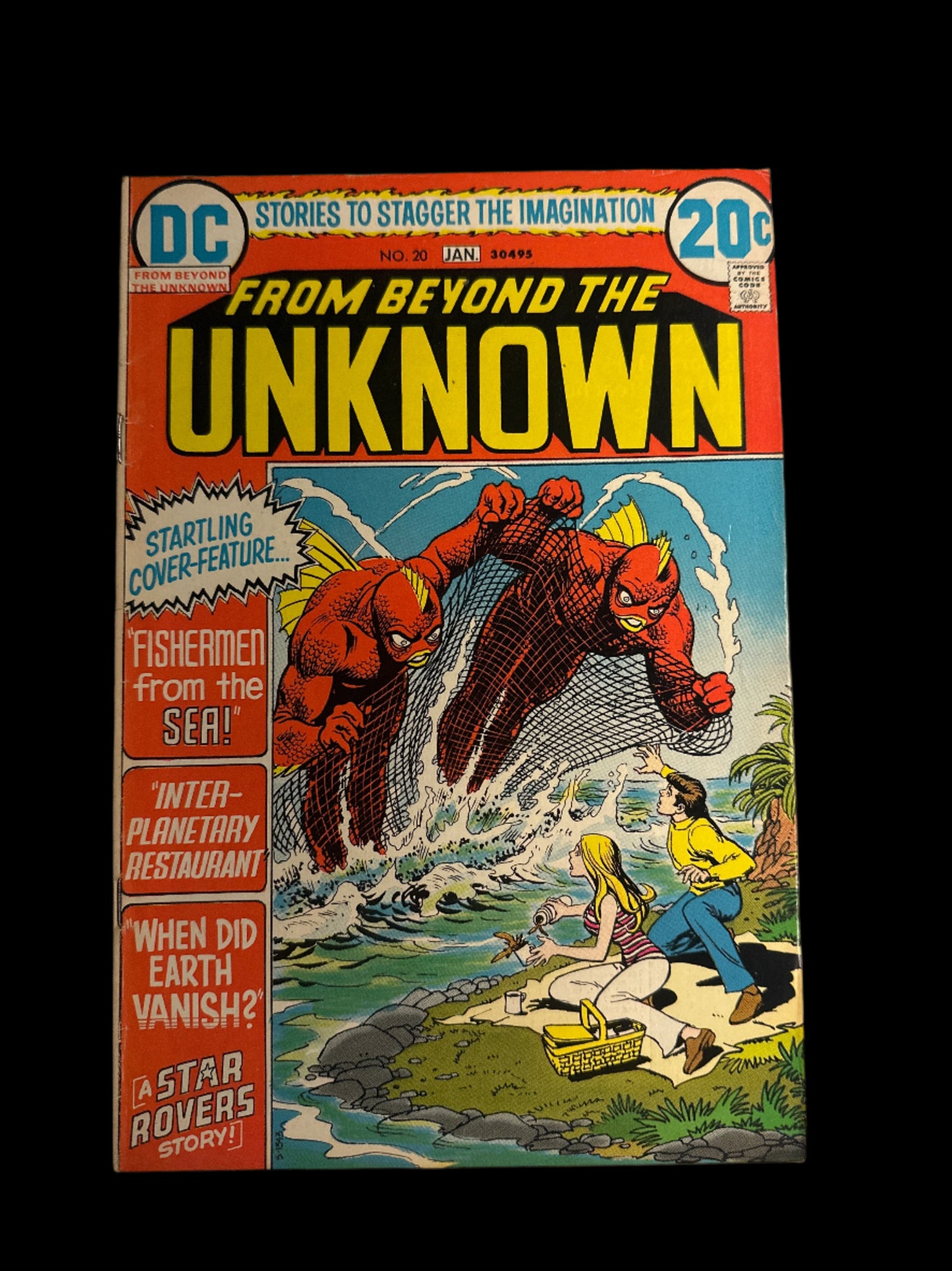 From Beyond The Unknown #20 1973 (FN-) Nick Cardy Cover!