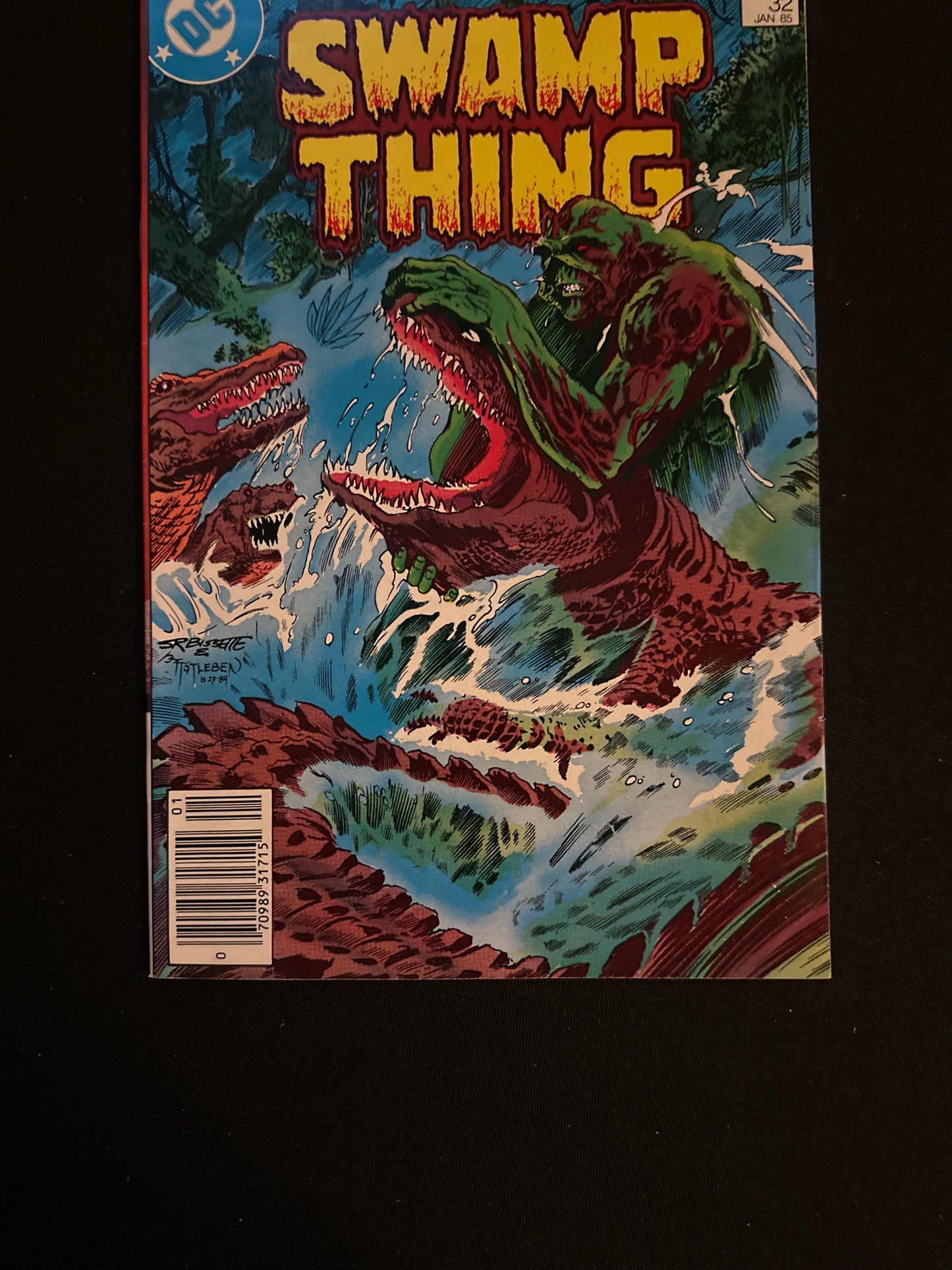 Saga of The Swamp Thing #32 1985