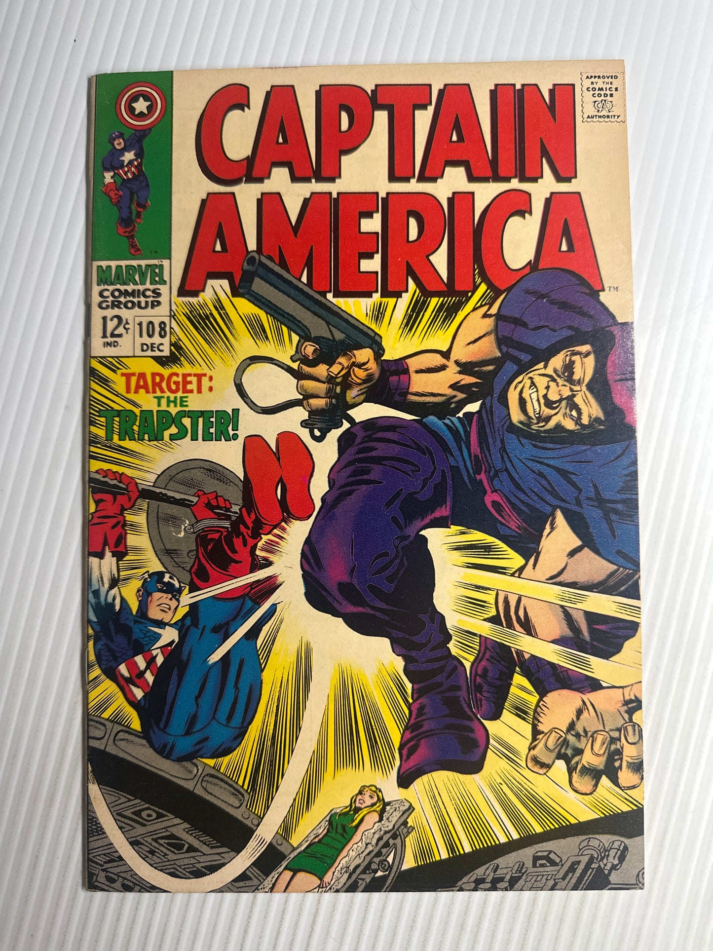 Captain America #108 1968 (VF-)
