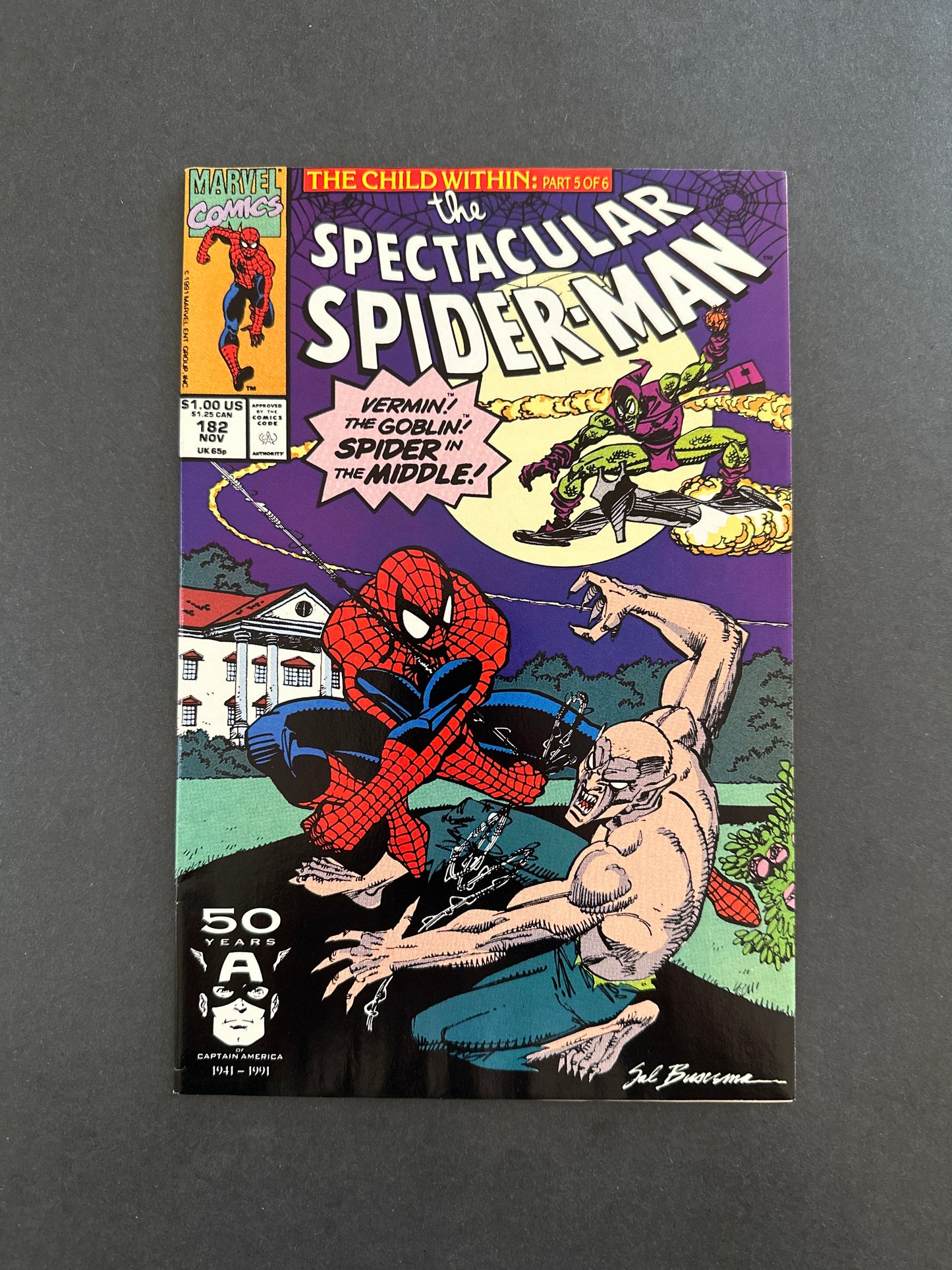 Spectacular Spider-Man #182 1991