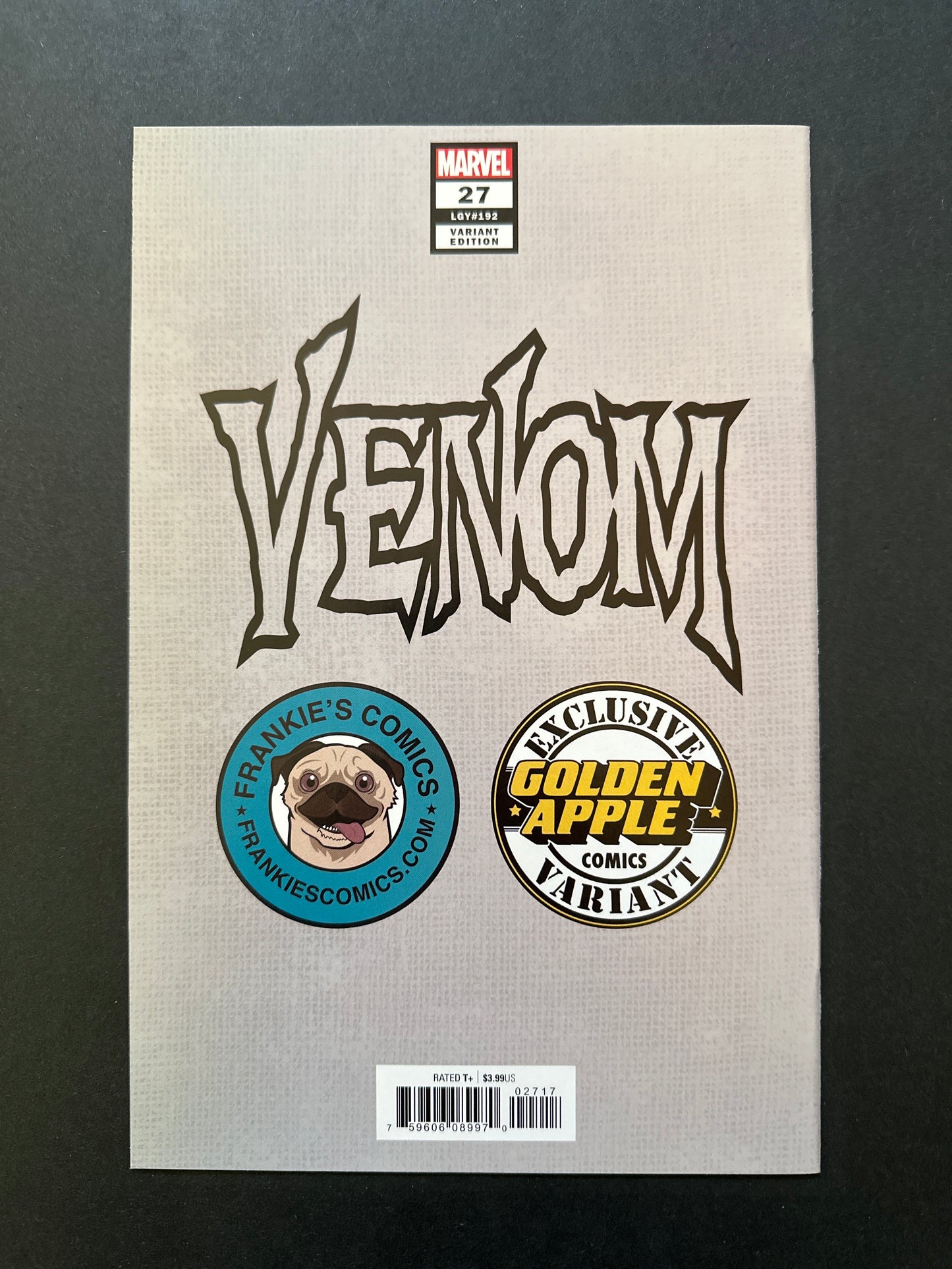 Venom #27 2020 NM Virgin Variant