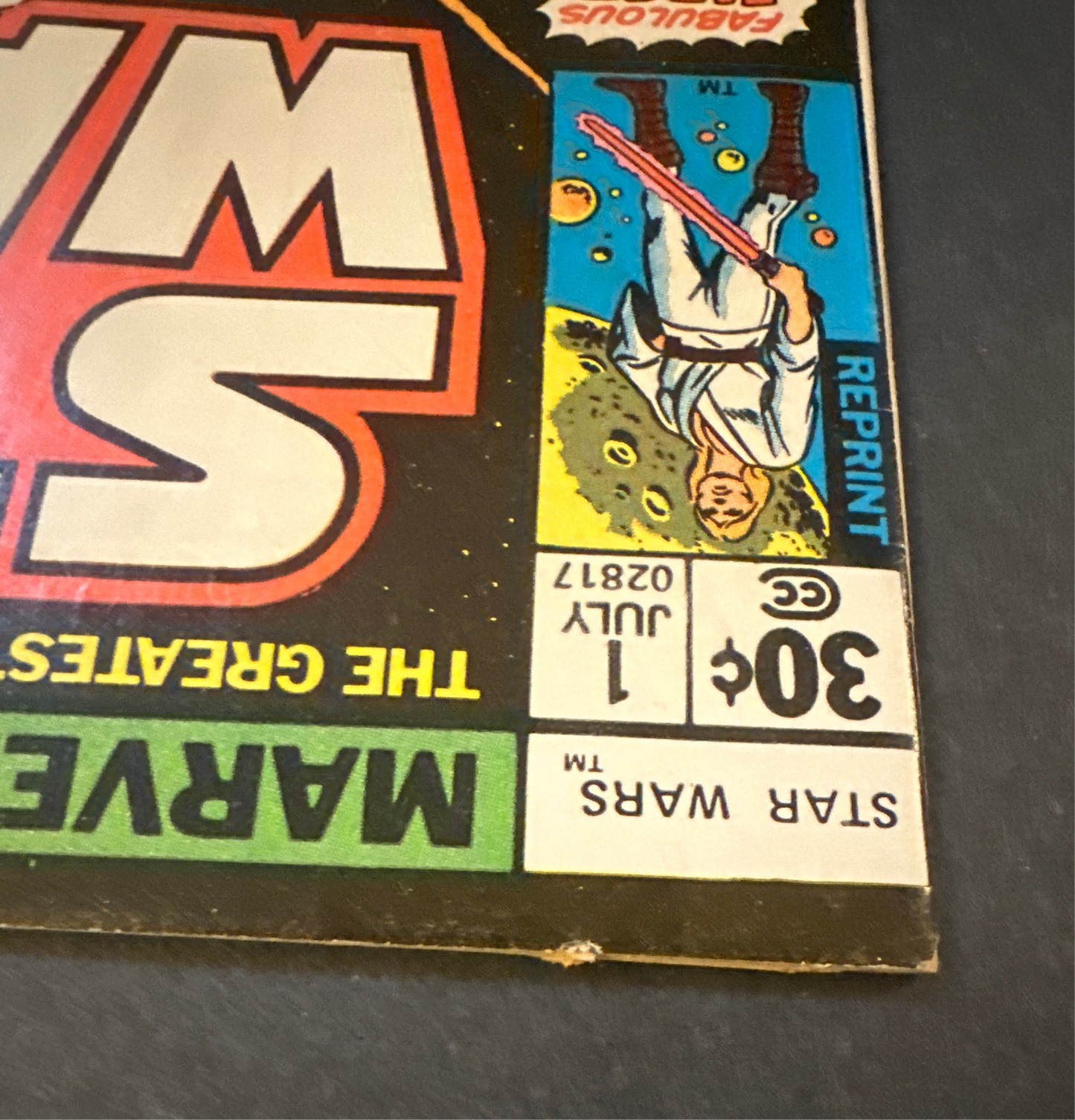 Star Wars #1 1977 (VF-) Reprint Newsstand