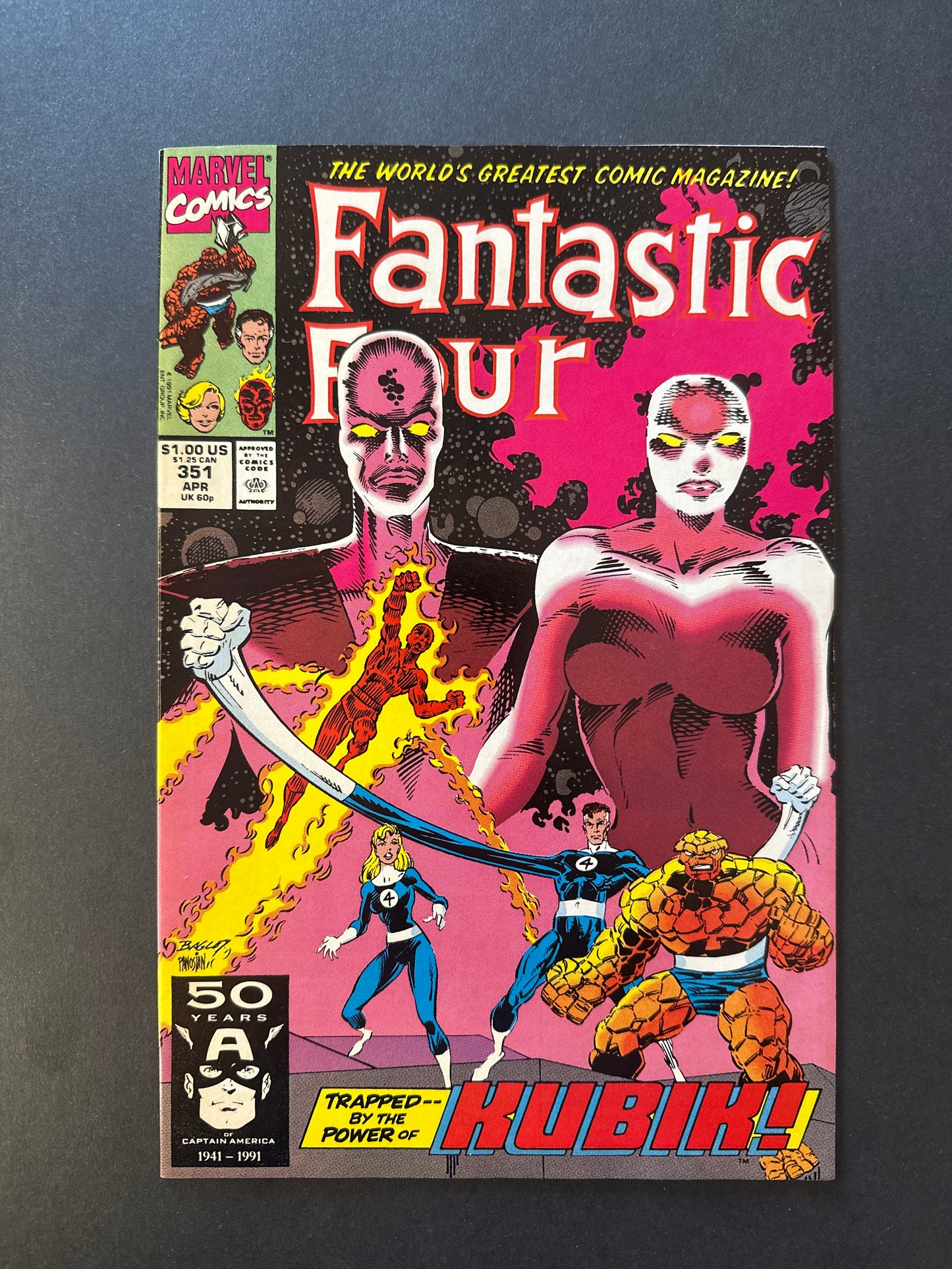 Fantastic Four #351 1991