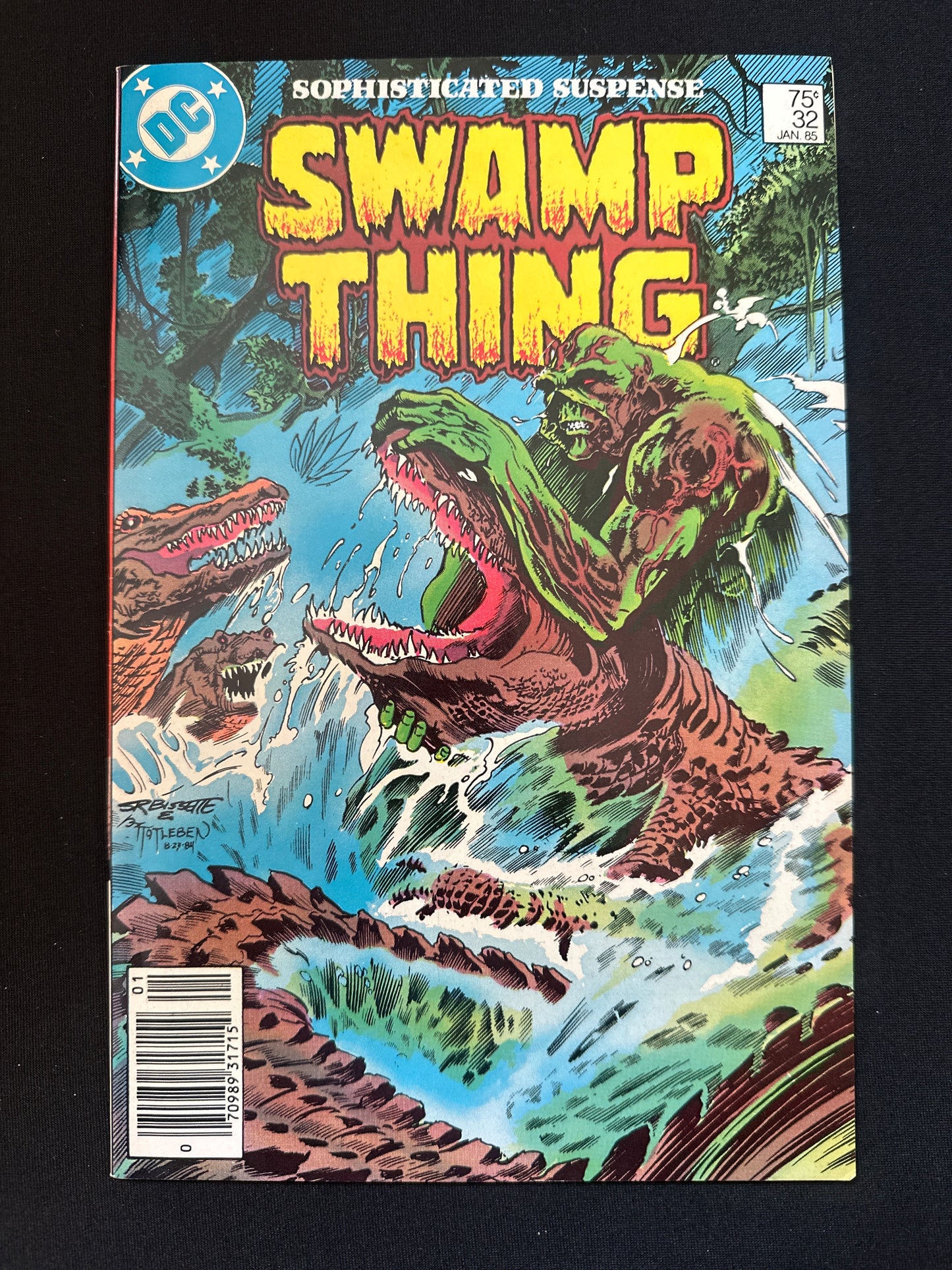 Swamp Thing #32 1985 (VF+) Mark Jewelers Insert!