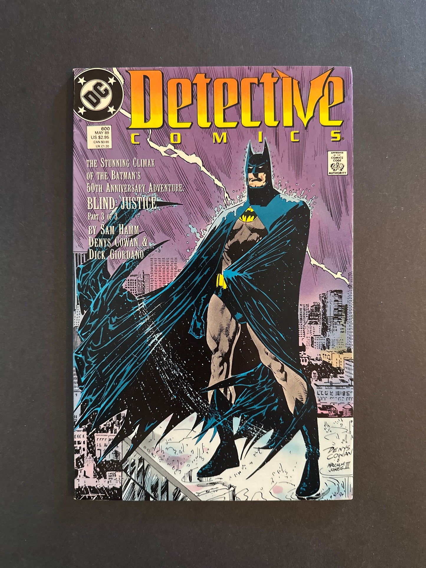 Detective Comics #600 1989