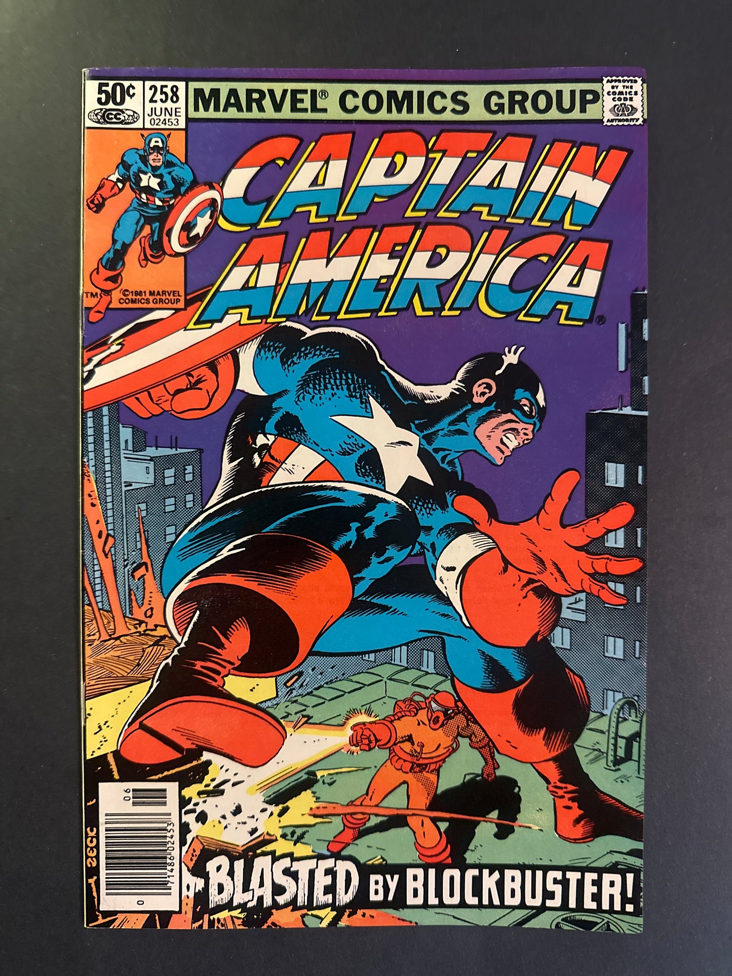 Captain America #258 1981