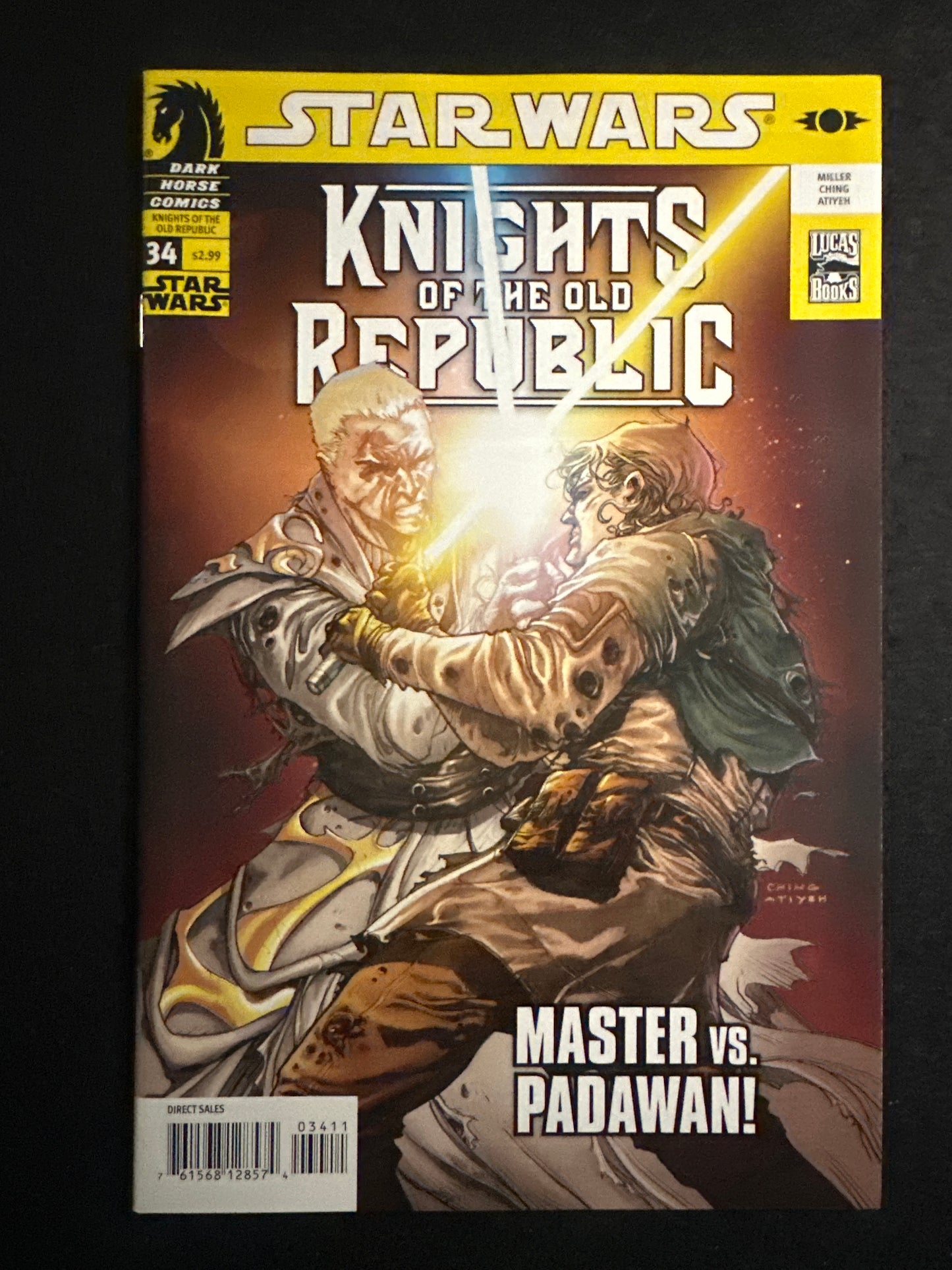 STAR WARS Knights of the Old Republic #34 2008 (NM)