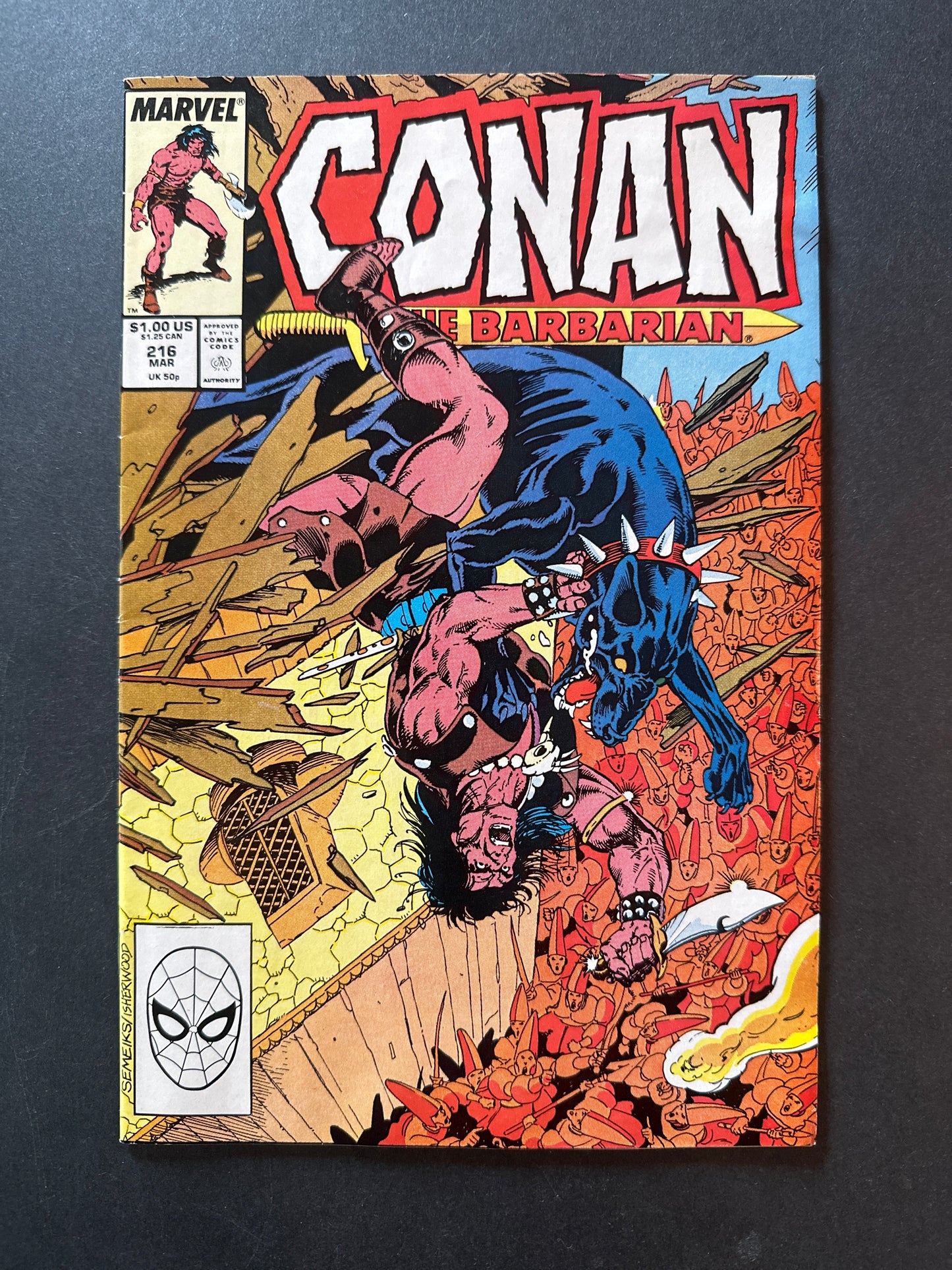 CONAN #216 1989
