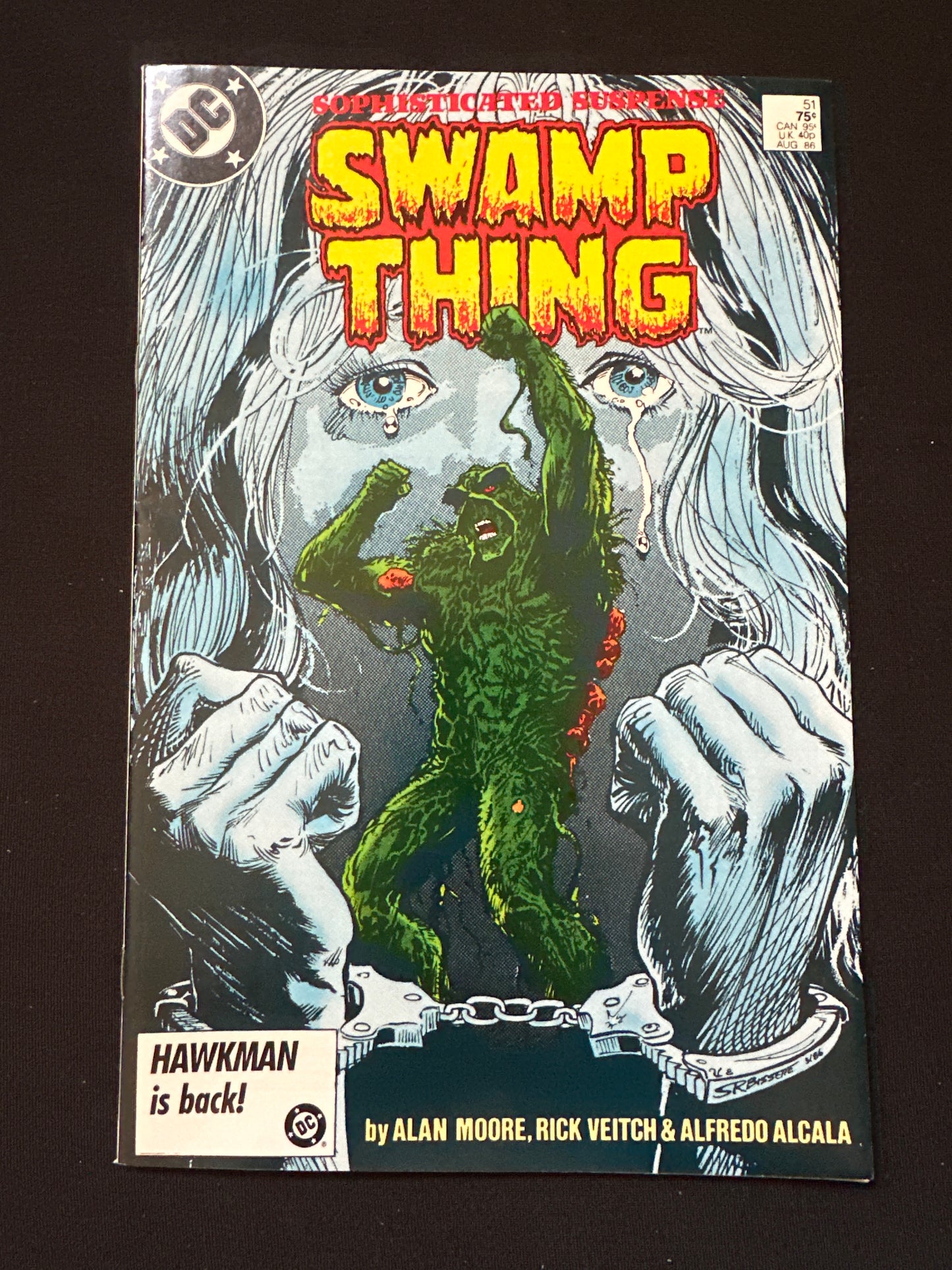 Saga of The Swamp Thing #51 1986
