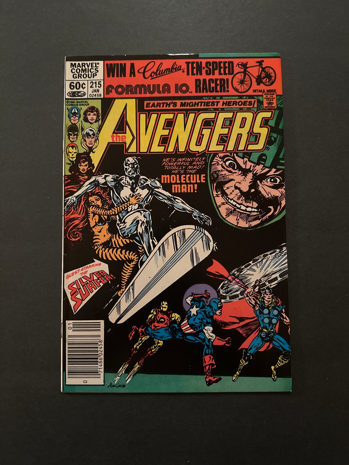 Avengers #215 1982