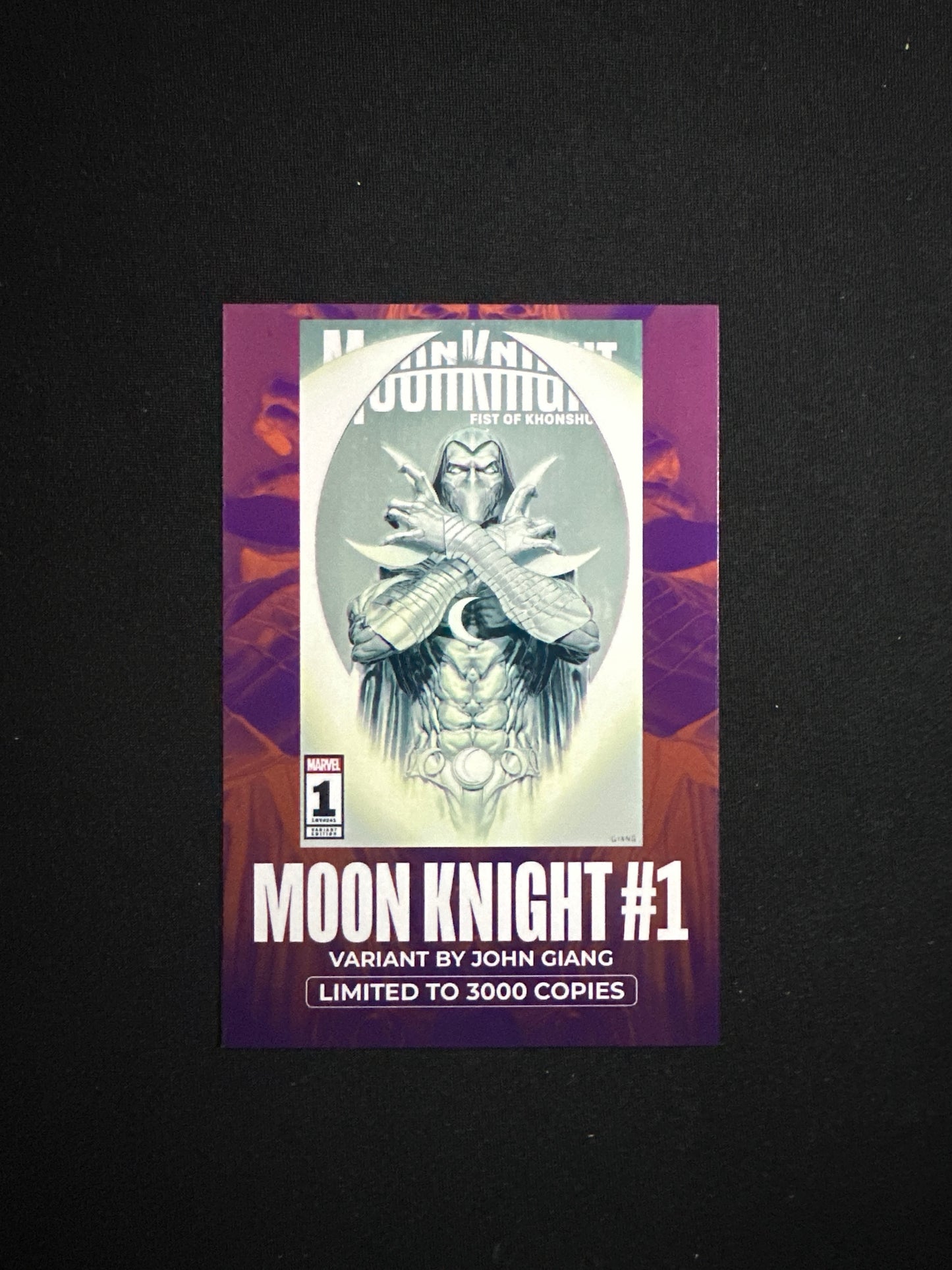 Moon Knight #1 2024 (NM) John Giang 1 of 3000 Limited Variant!