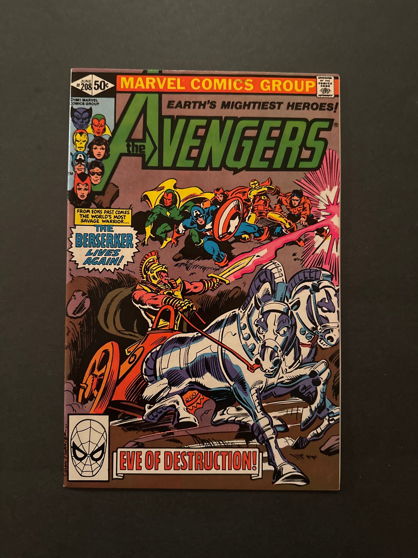 Avengers #208 1981
