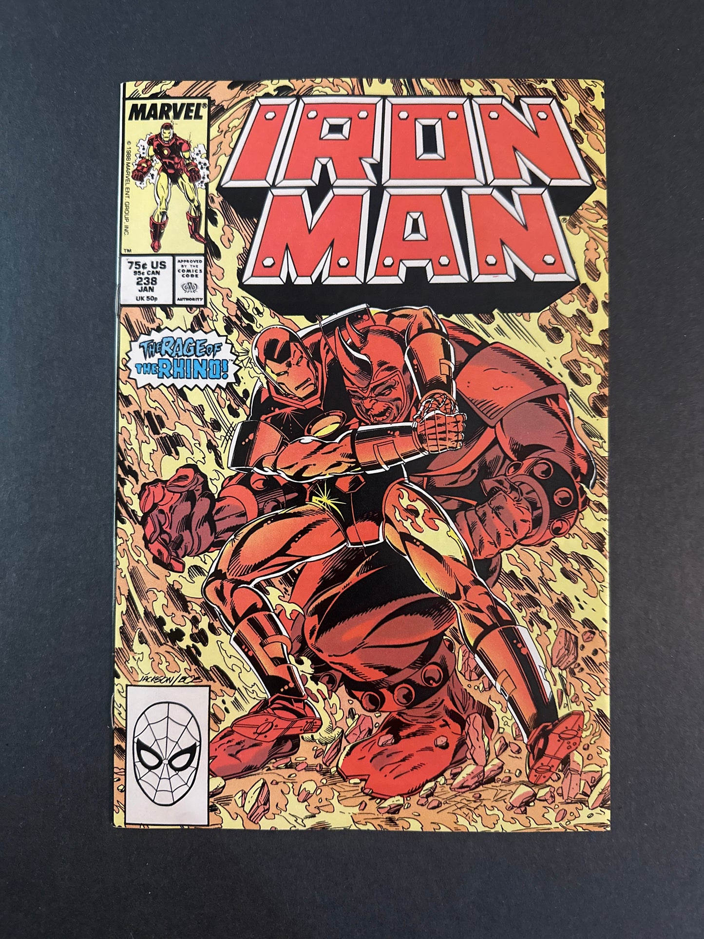 IRON MAN #238 1989