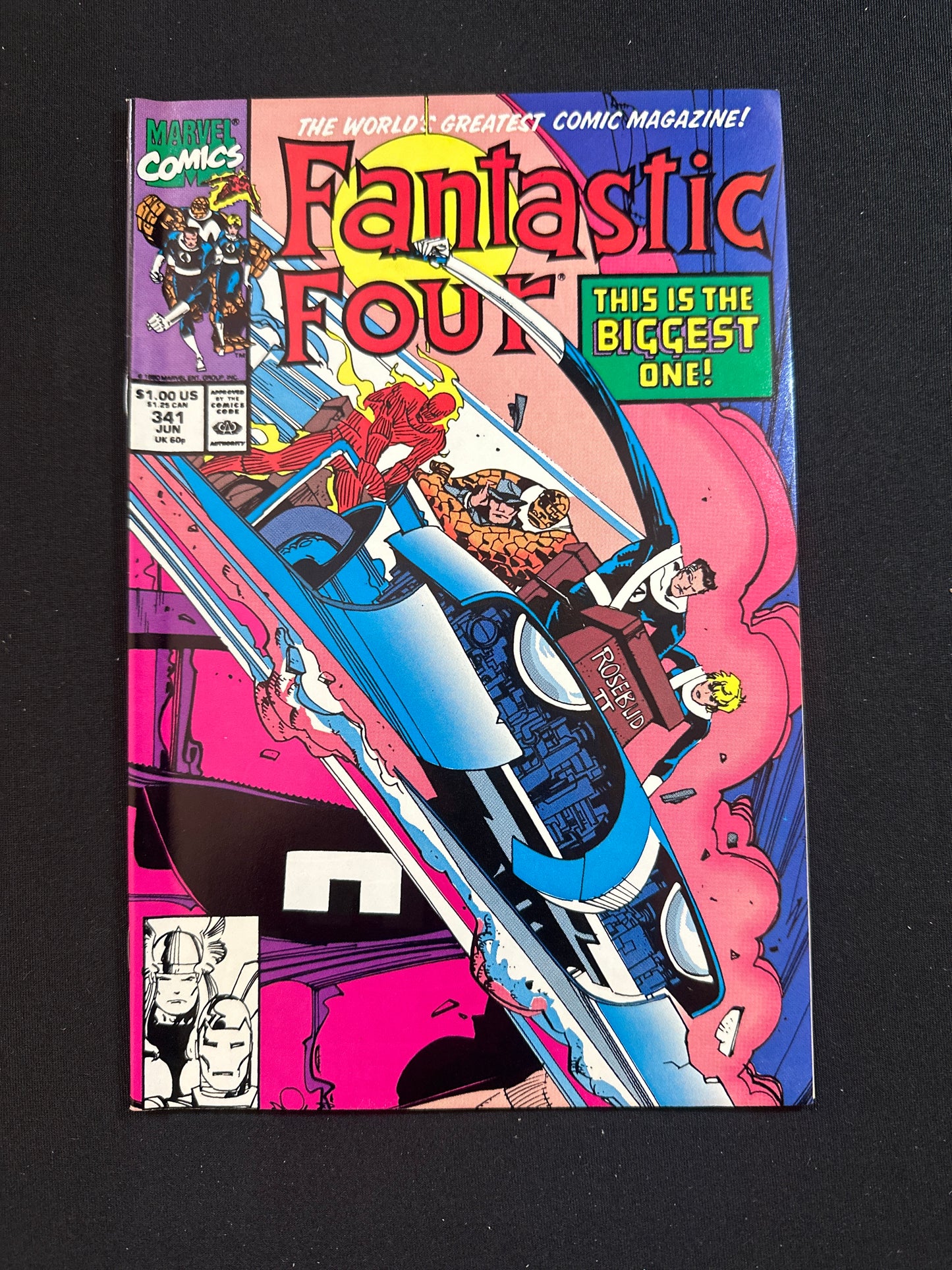 Fantastic Four #341 1990