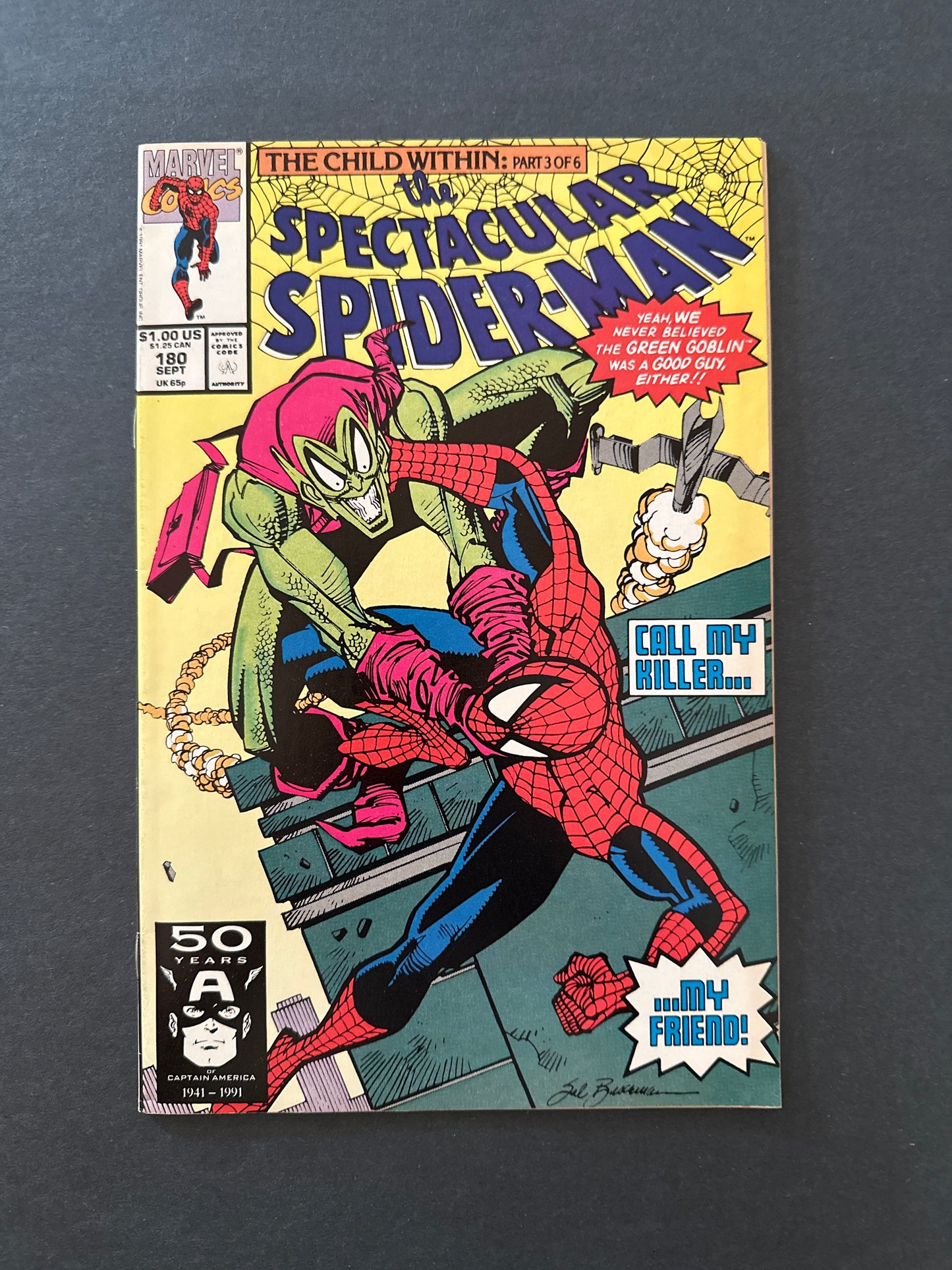 Spectacular Spider-Man #180 1991