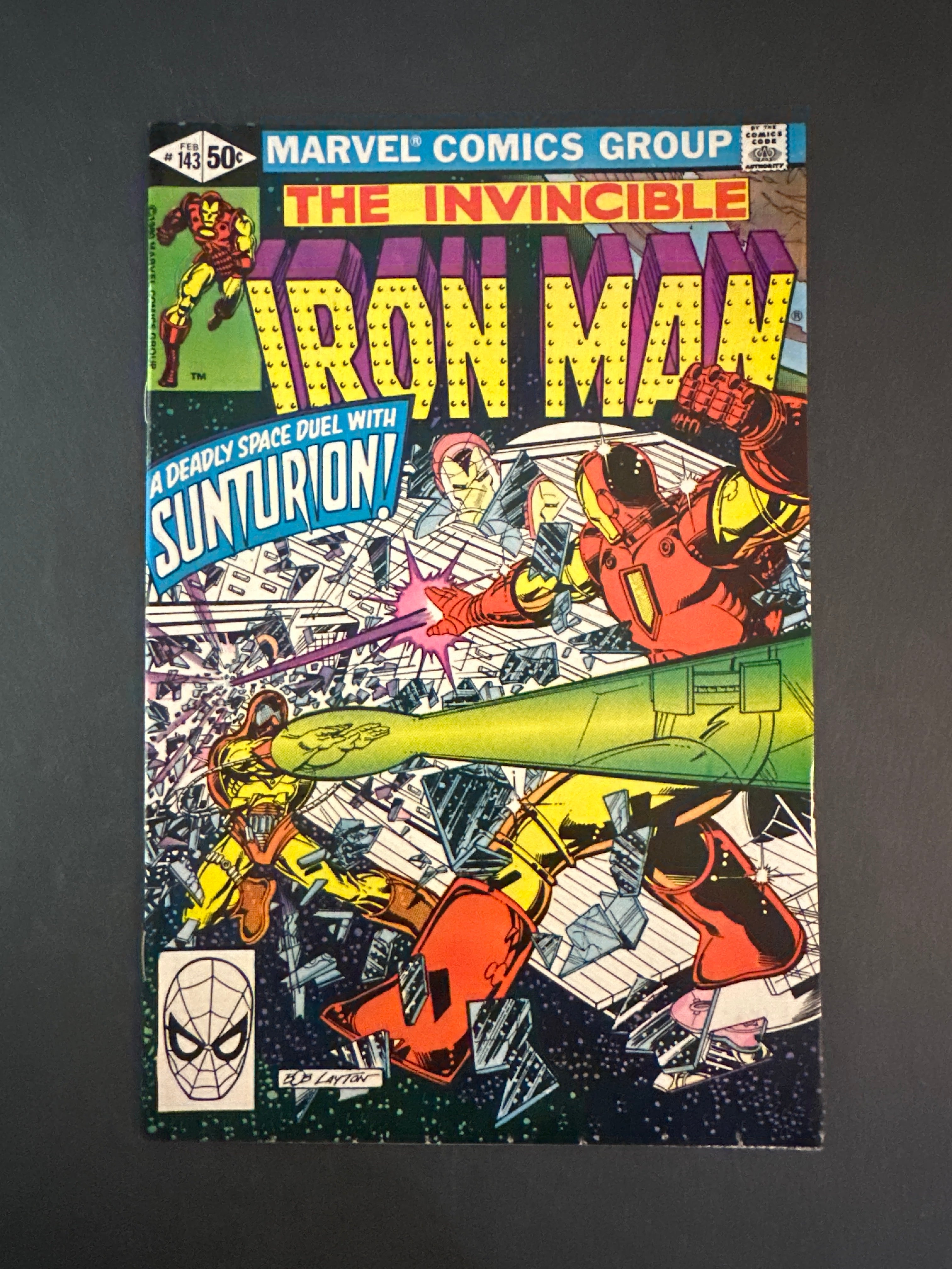 IRON MAN #143 1981 – Spider Dude Comics