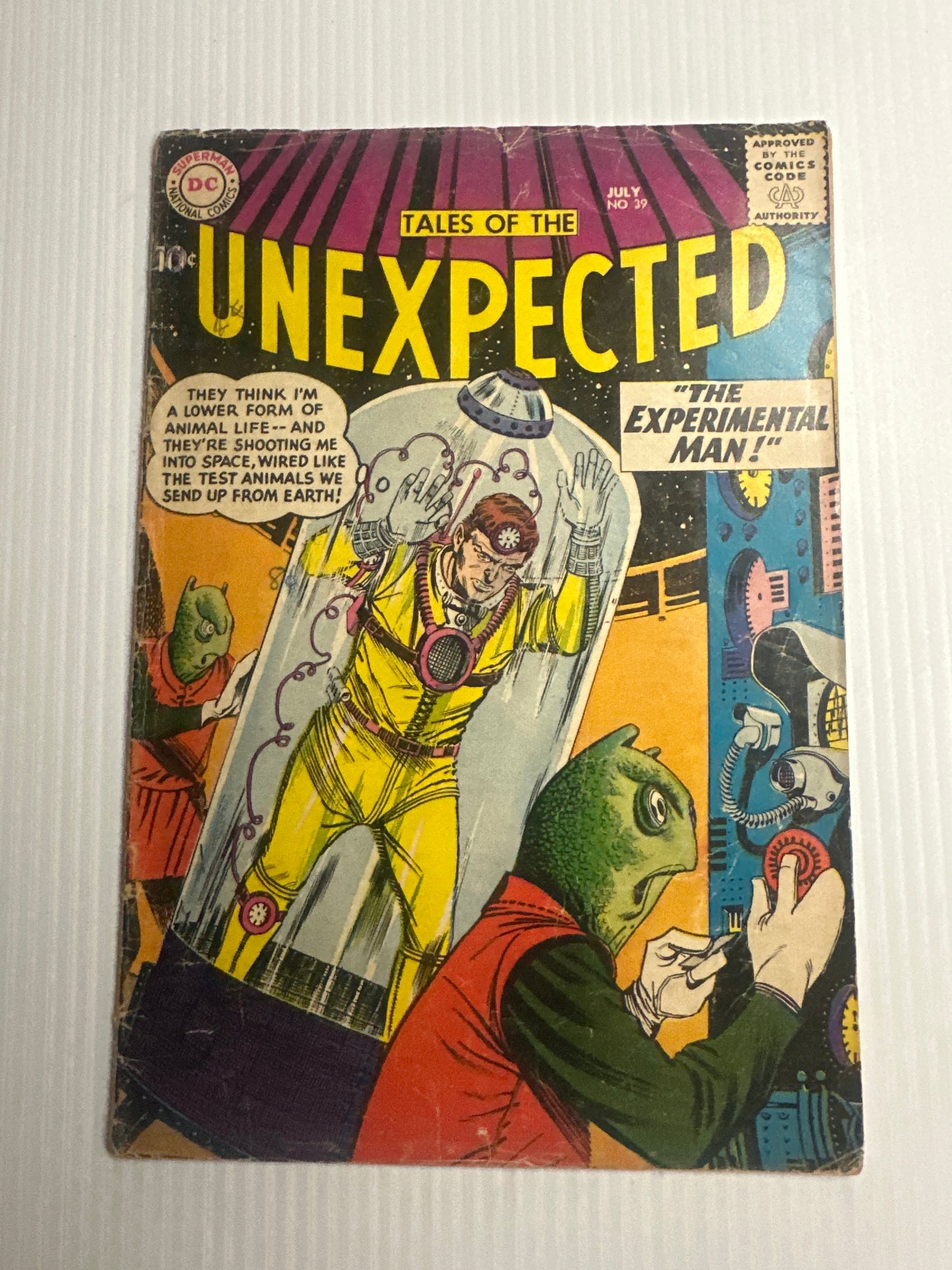 Tales of The Unexpected #39 1959 (VG) Nick Cardy Cover!