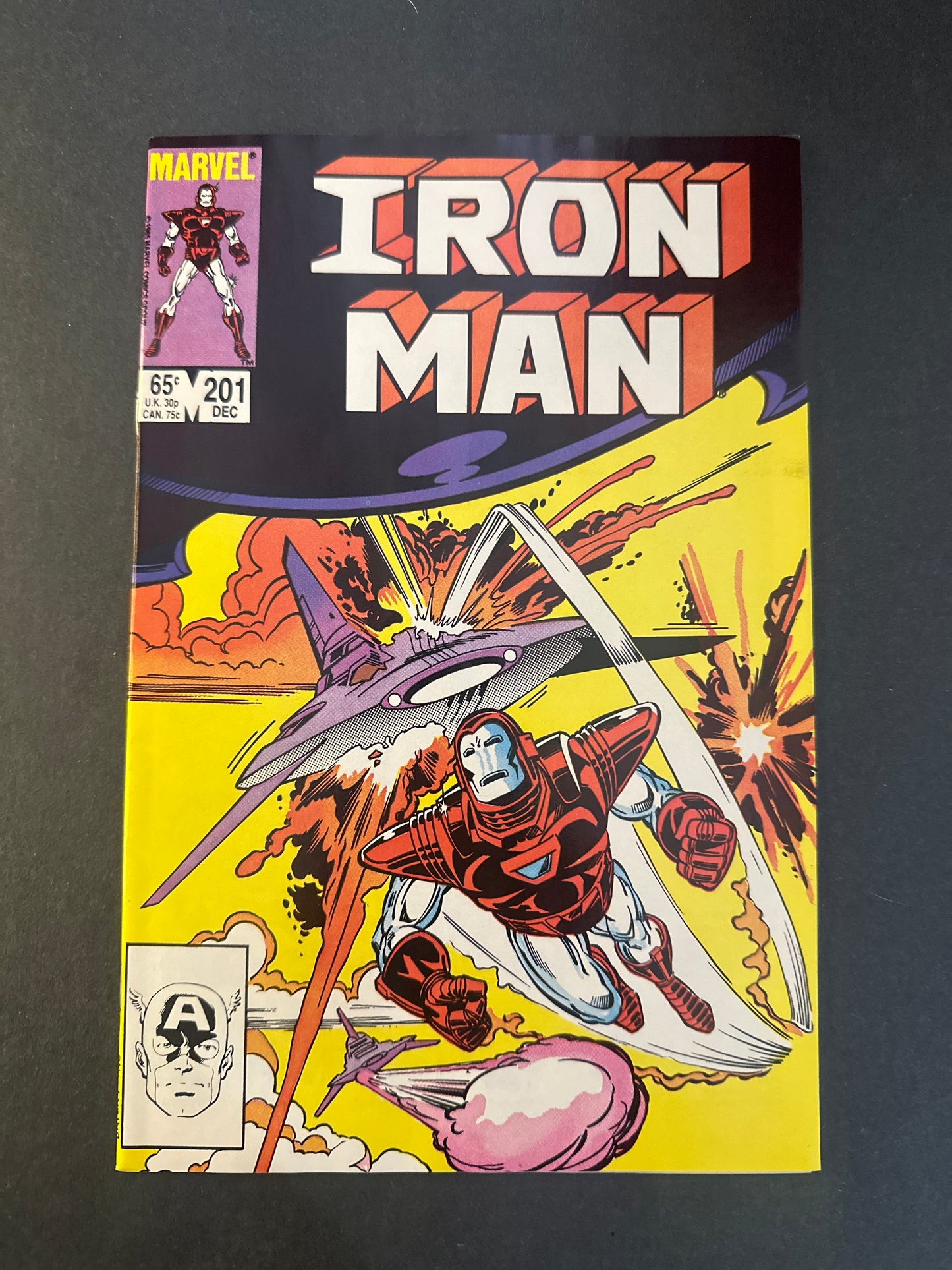 IRON MAN #201 1985