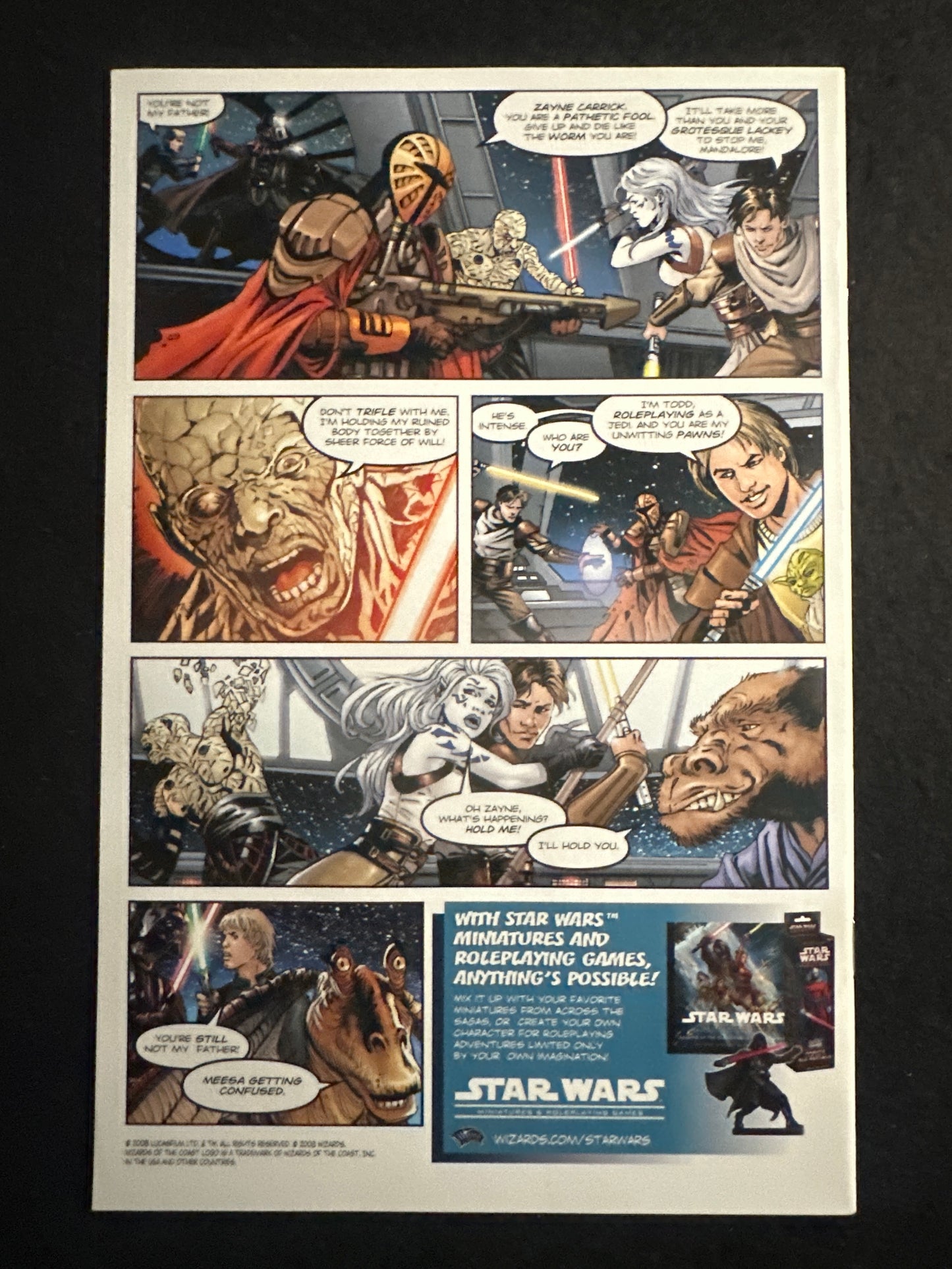 STAR WARS Knights of the Old Republic #34 2008 (NM)