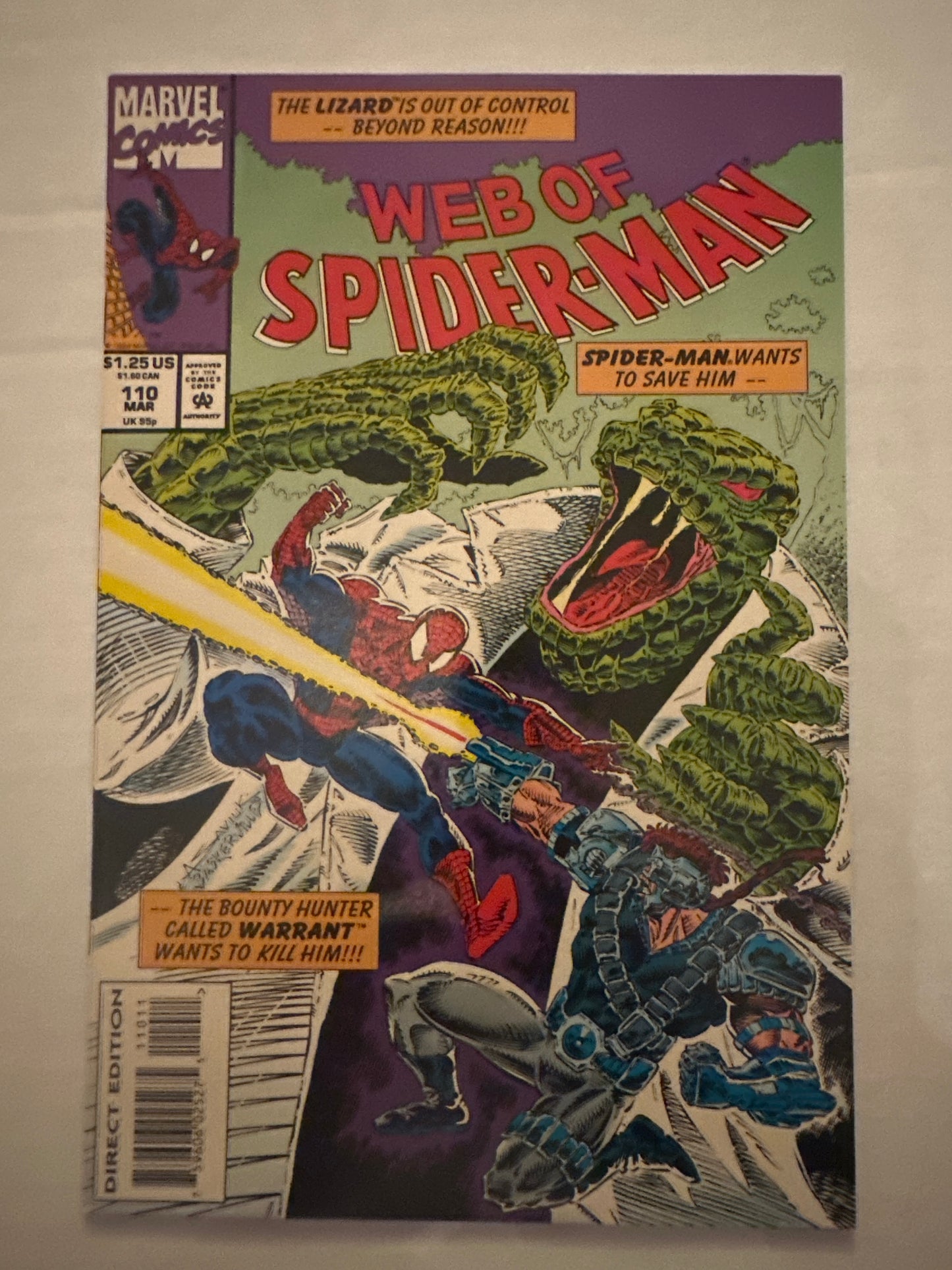 Web of Spider-Man #110 1994