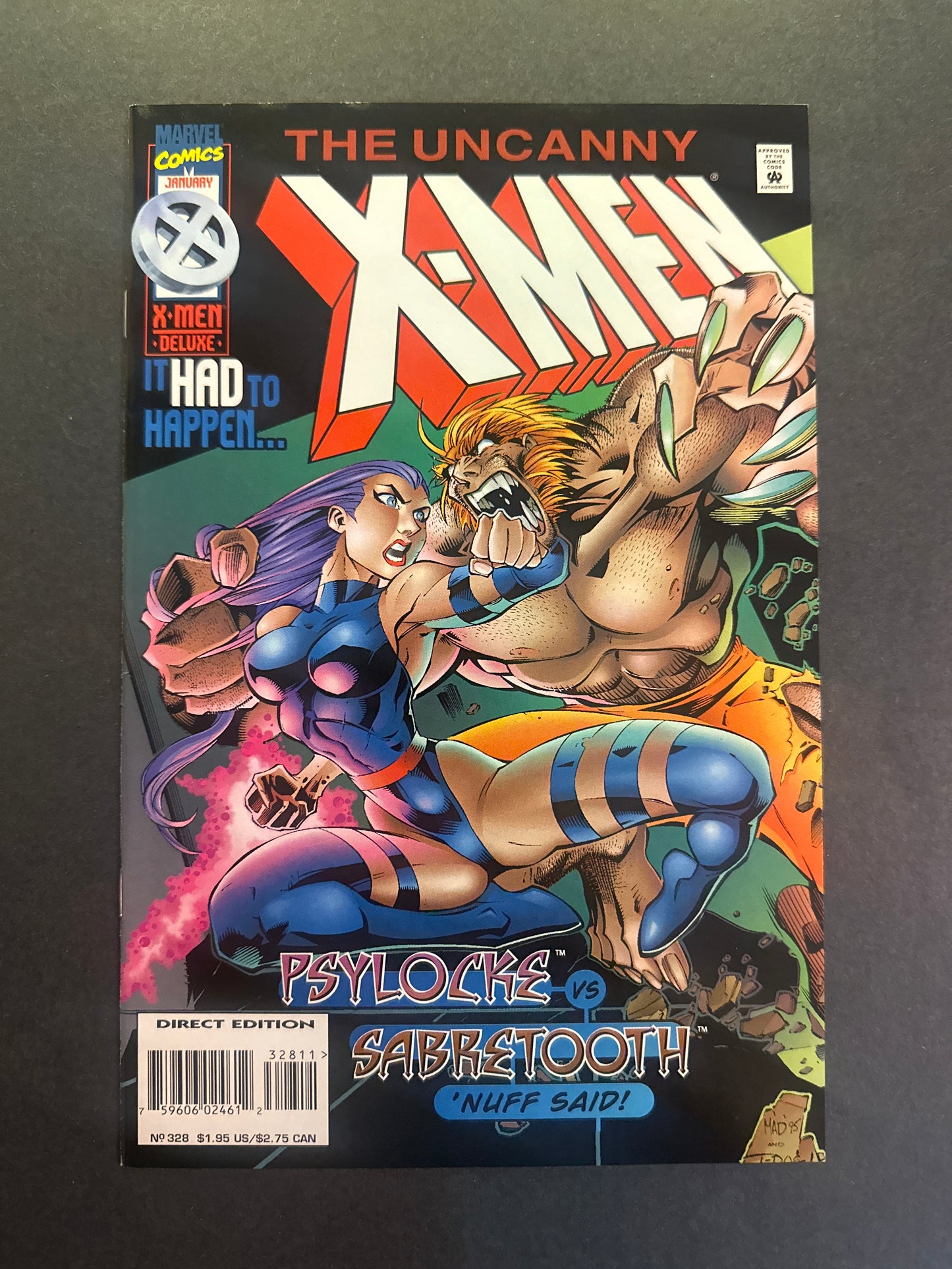 Uncanny X-Men #328 1996