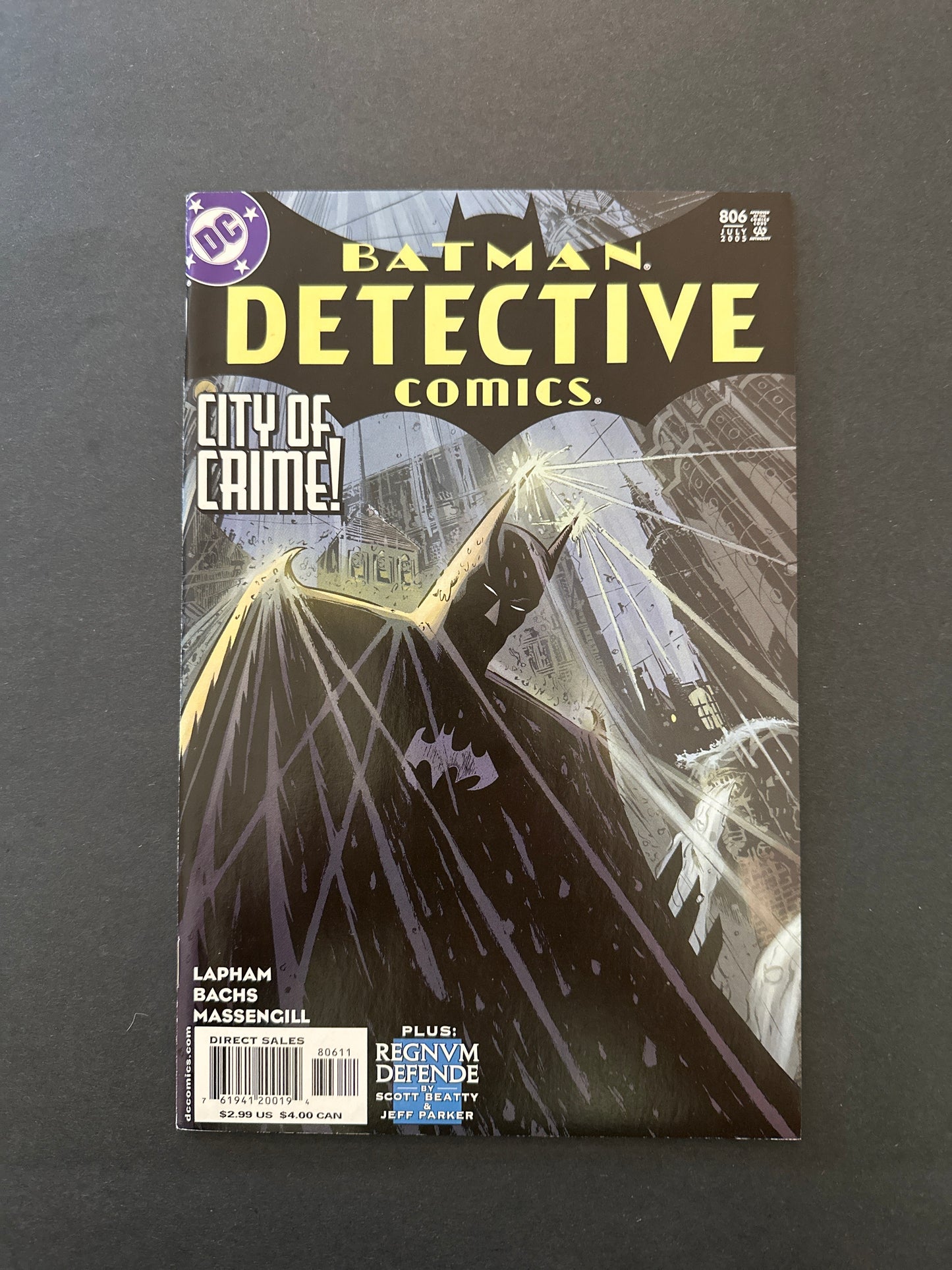 Detective Comics #806 2005