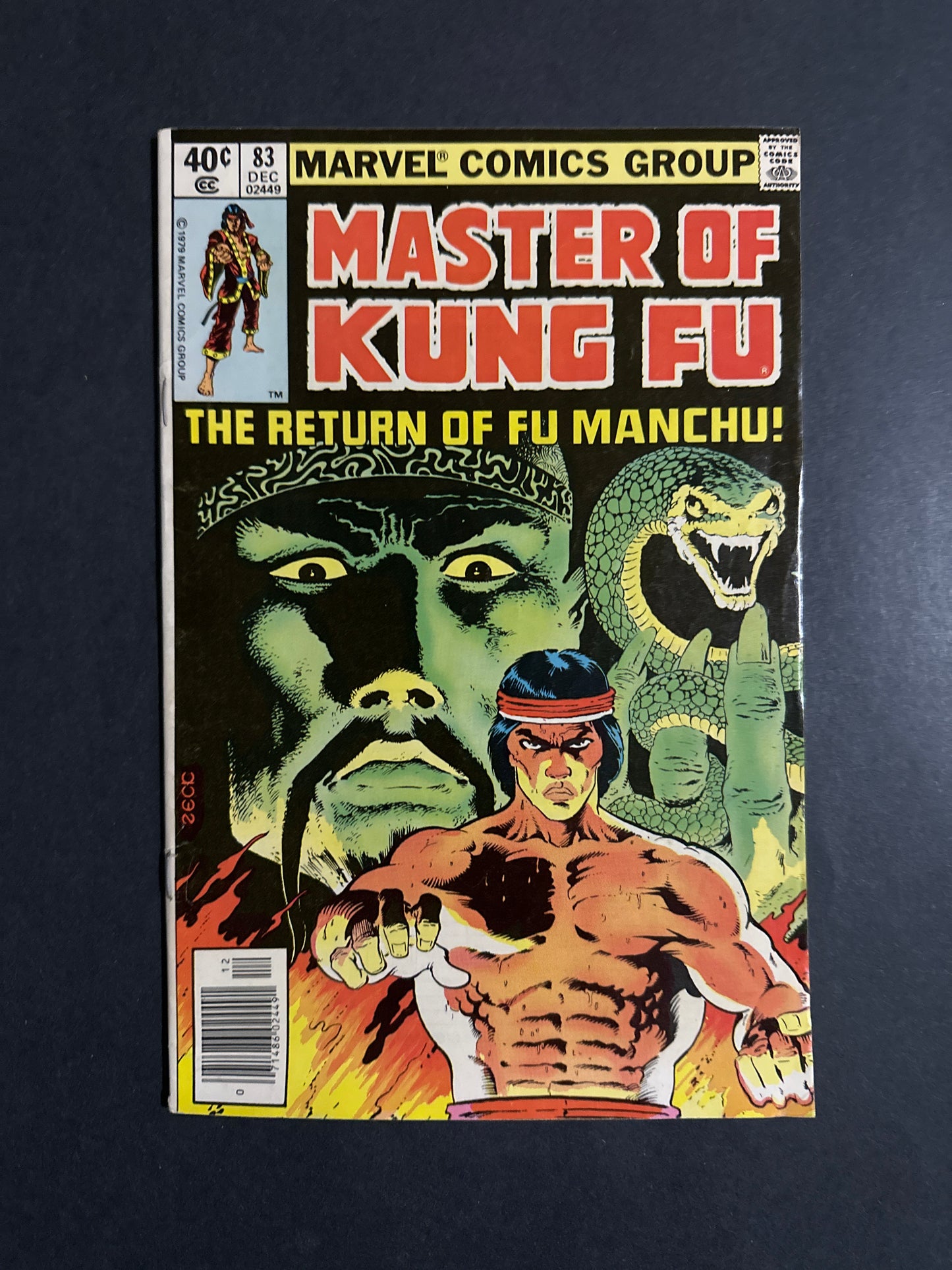 Master Of Kung Fu #83 1979