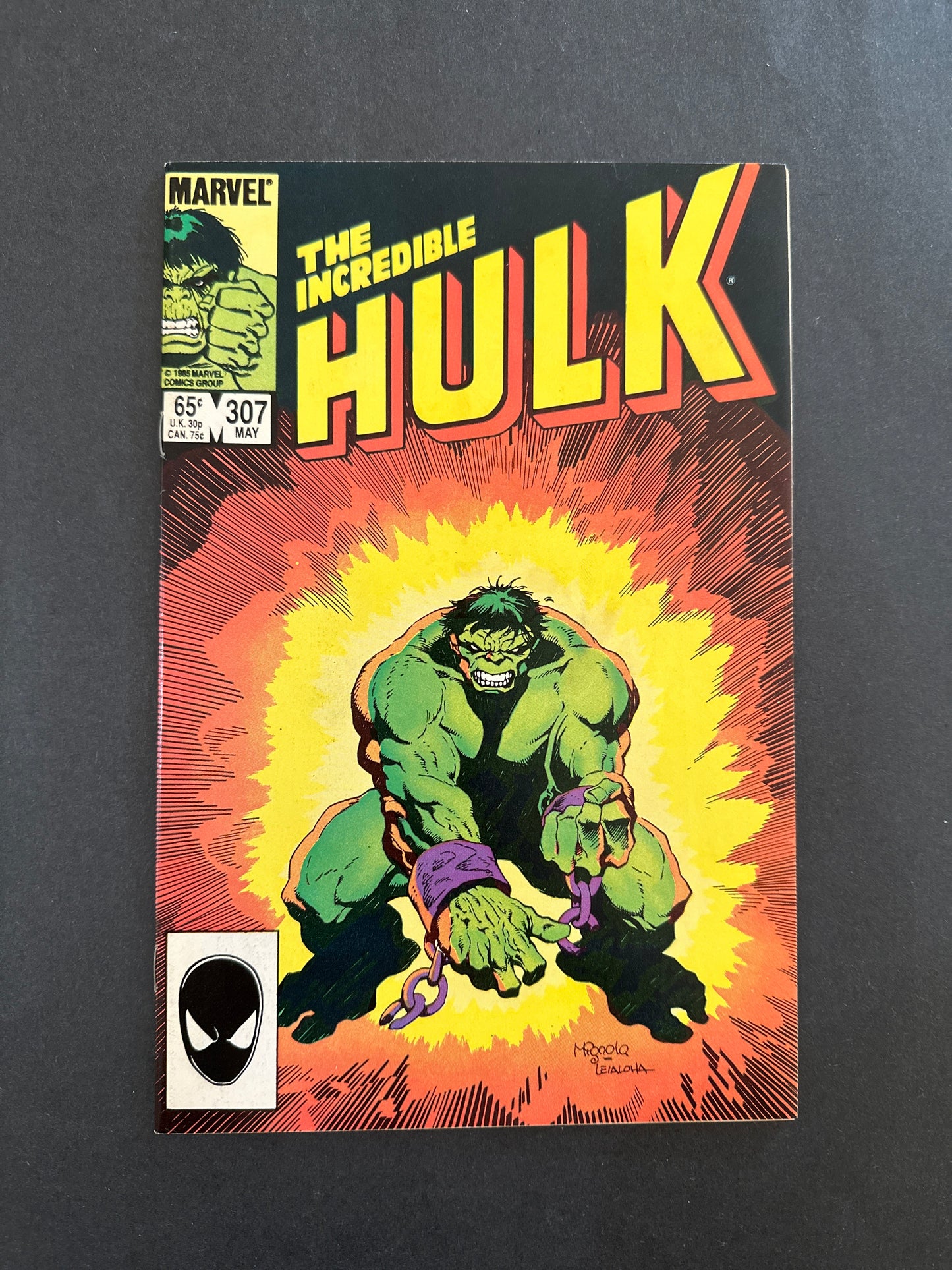 Incredible Hulk #307 1985