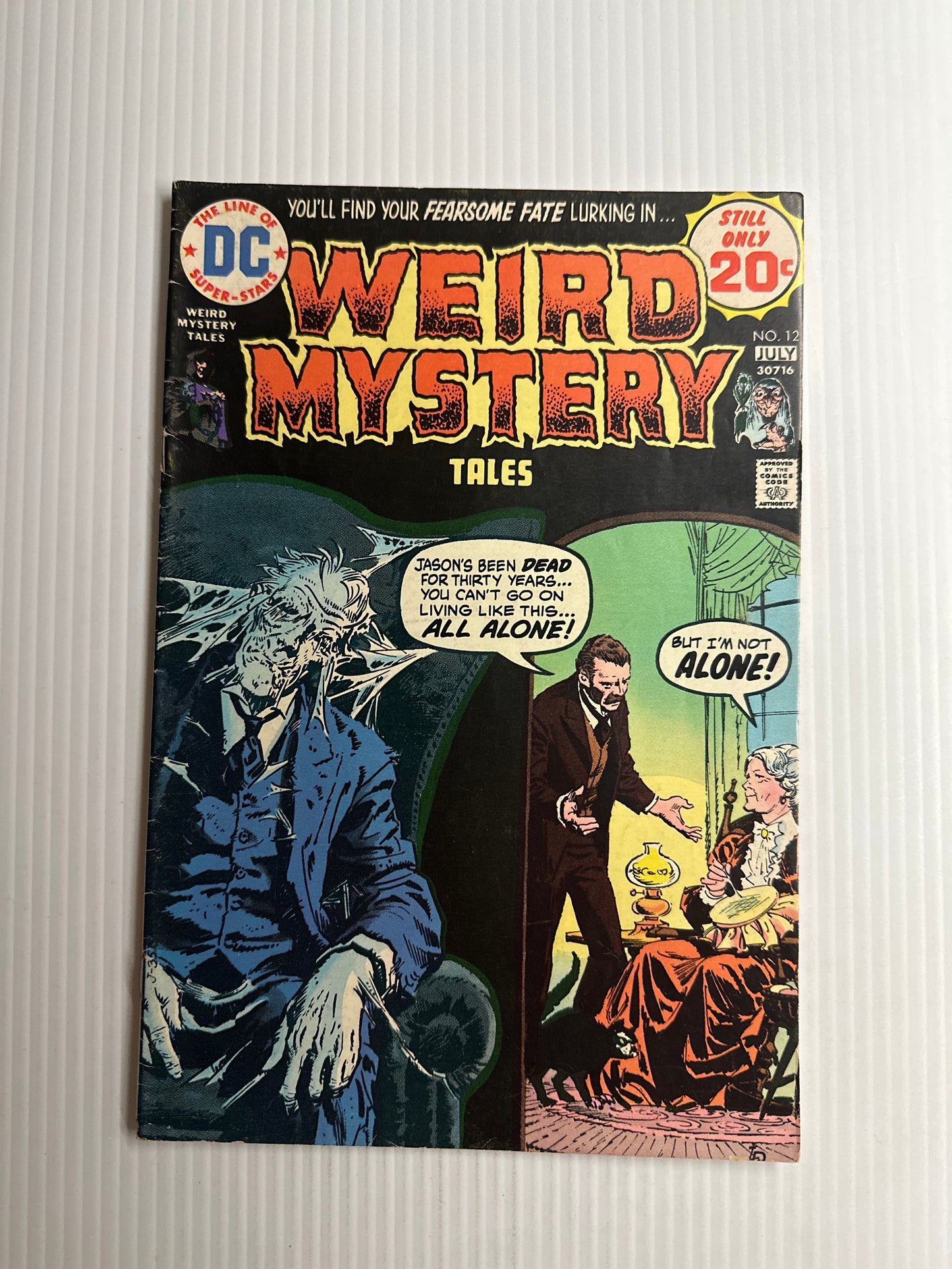Weird Mystery Tales #12 1974 (FN)