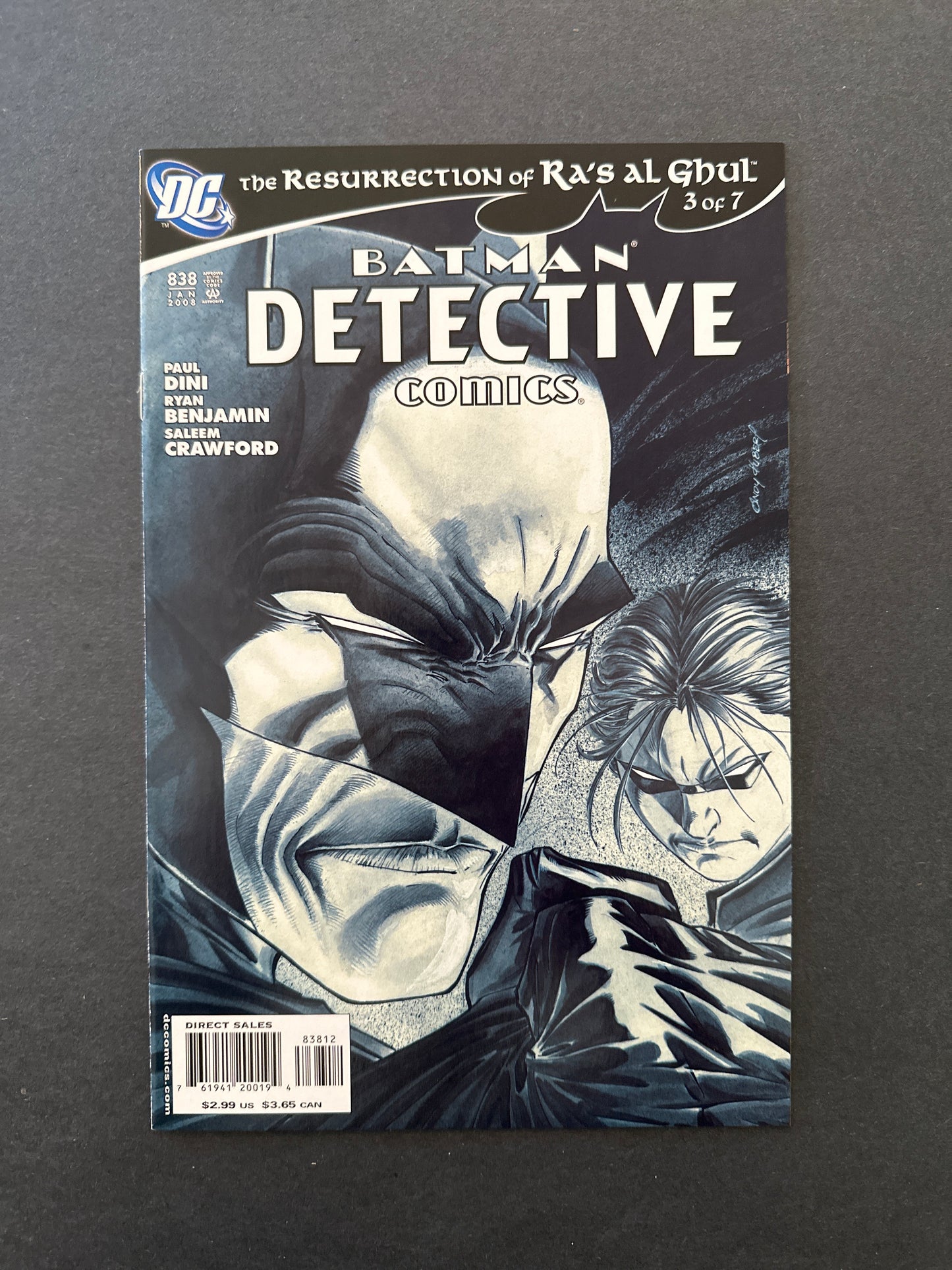 Detective Comics #838 2008 2nd. Print