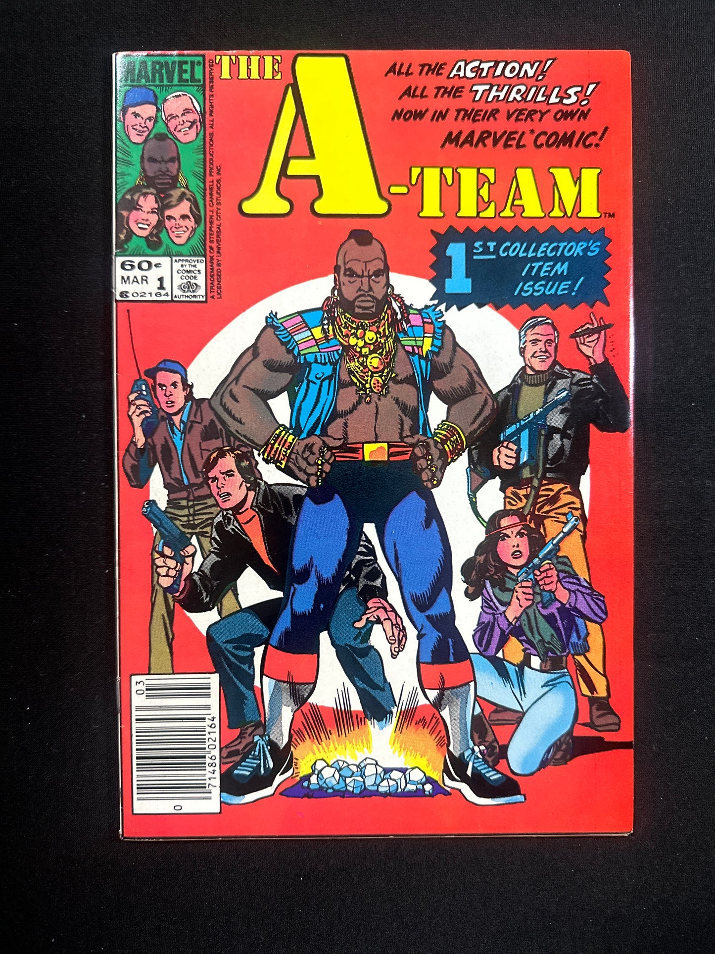 The A-Team #1 1984 (VF+) Newsstand Edition