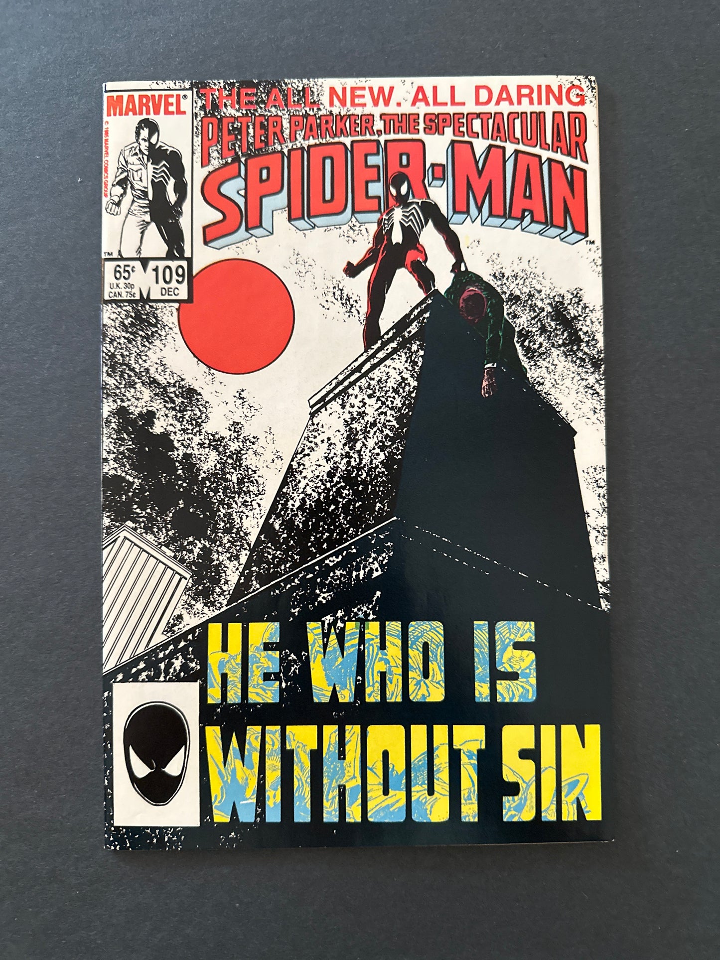 Spectacular Spider-Man #109 1985