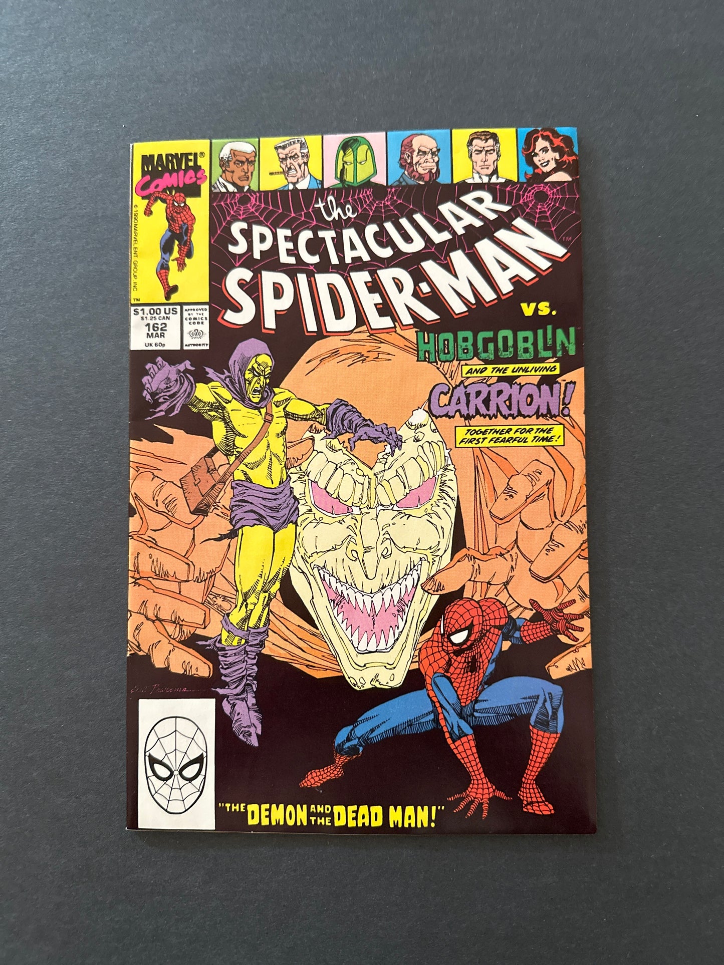 Spectacular Spider-Man #162 1990