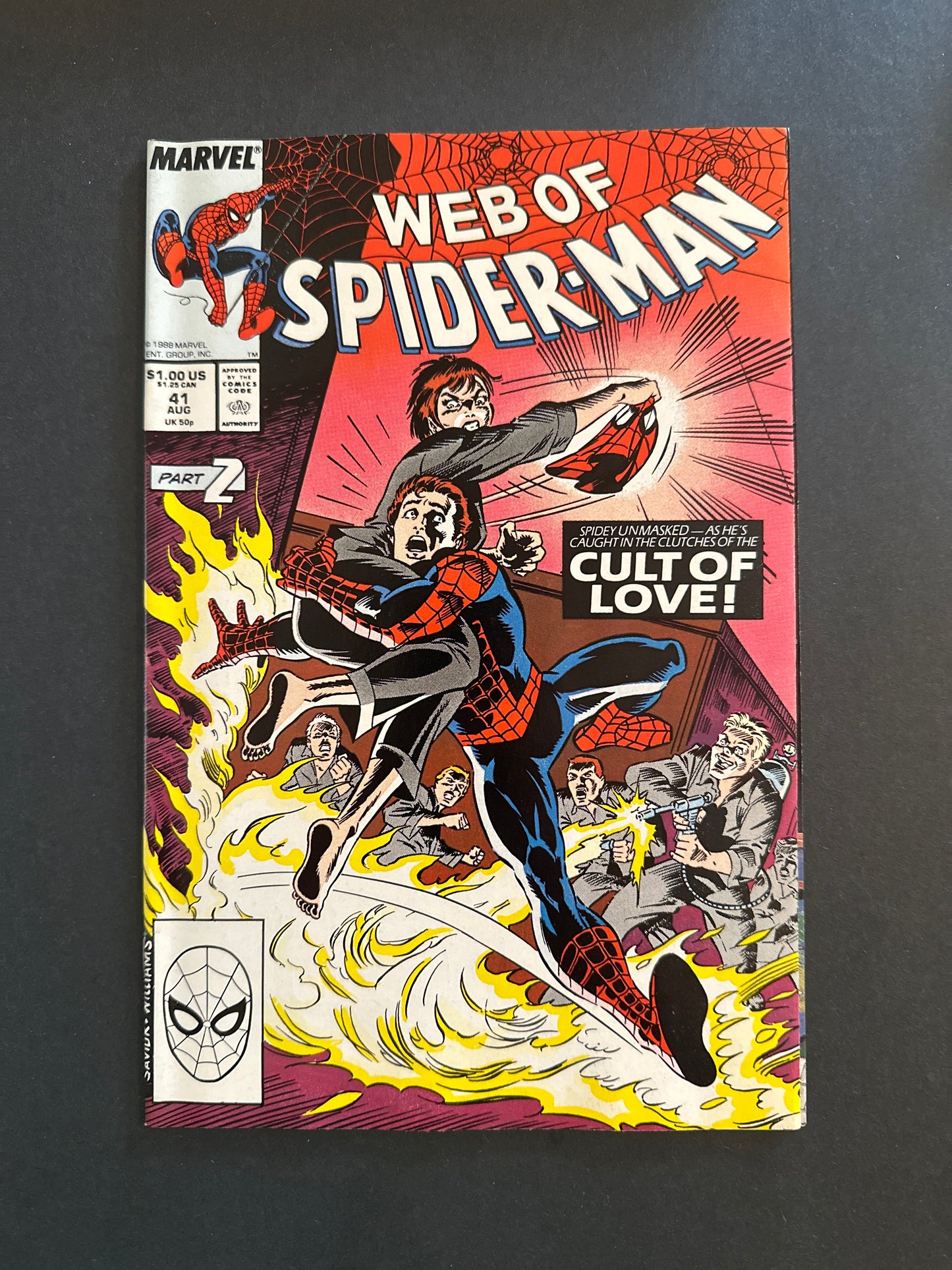 Web of Spider-Man #41 1988