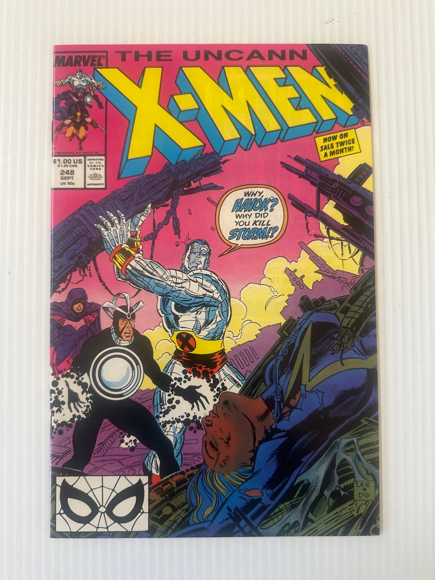 Uncanny X-Men #248 Direct Edition (VF+/NM-)