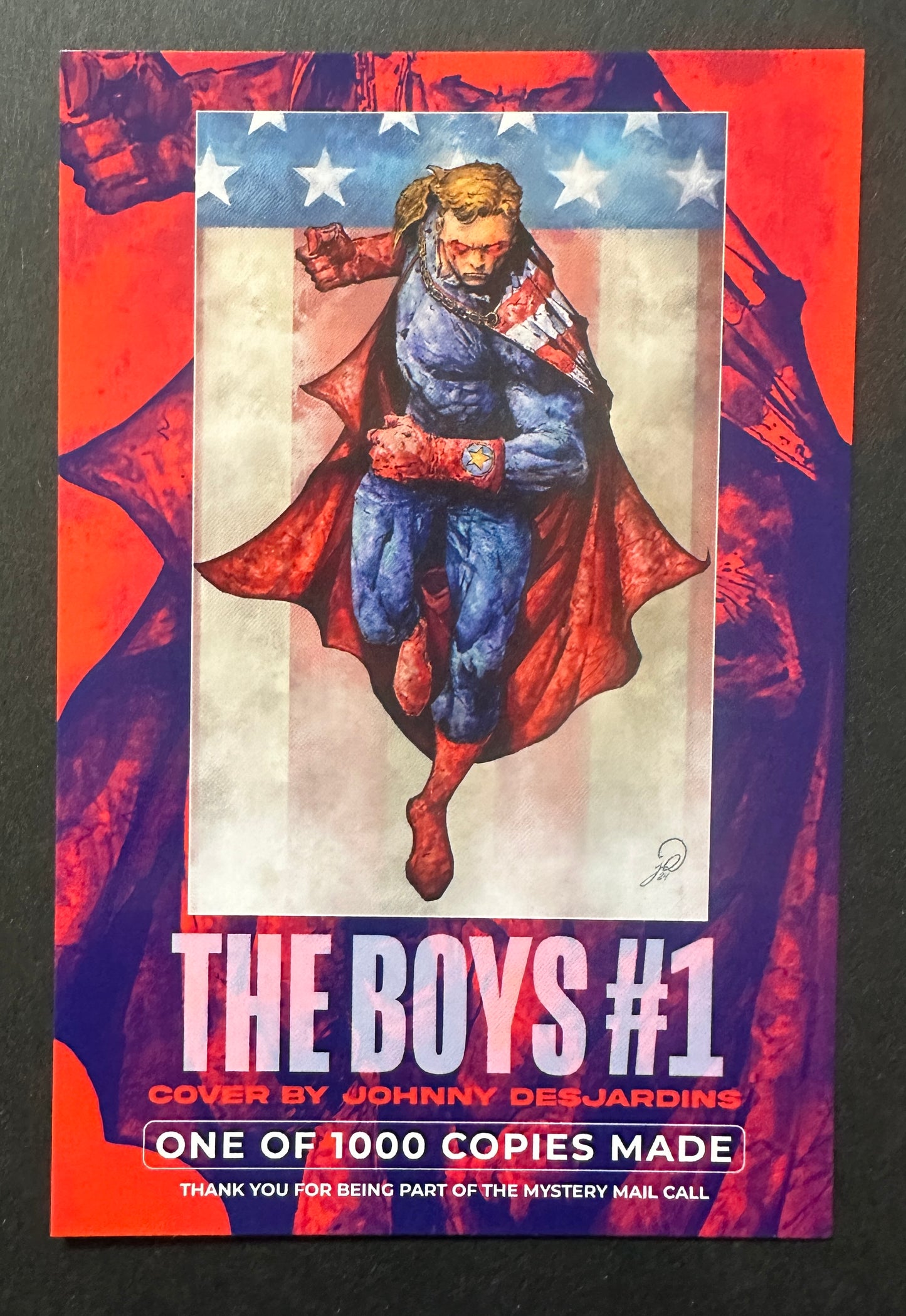The Boys #1 2024 (NM) Johnny DesJardins Limited to 1000 Variant!