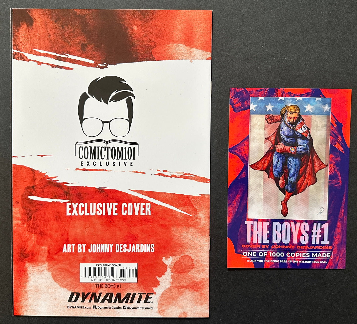 The Boys #1 2024 (NM) Johnny DesJardins Limited to 1000 Variant!