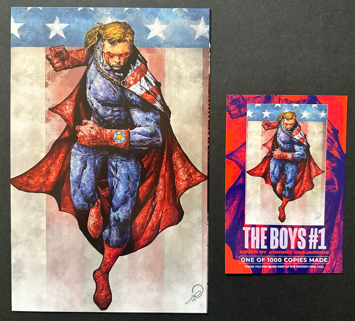 The Boys #1 2024 (NM) Johnny DesJardins Limited to 1000 Variant!