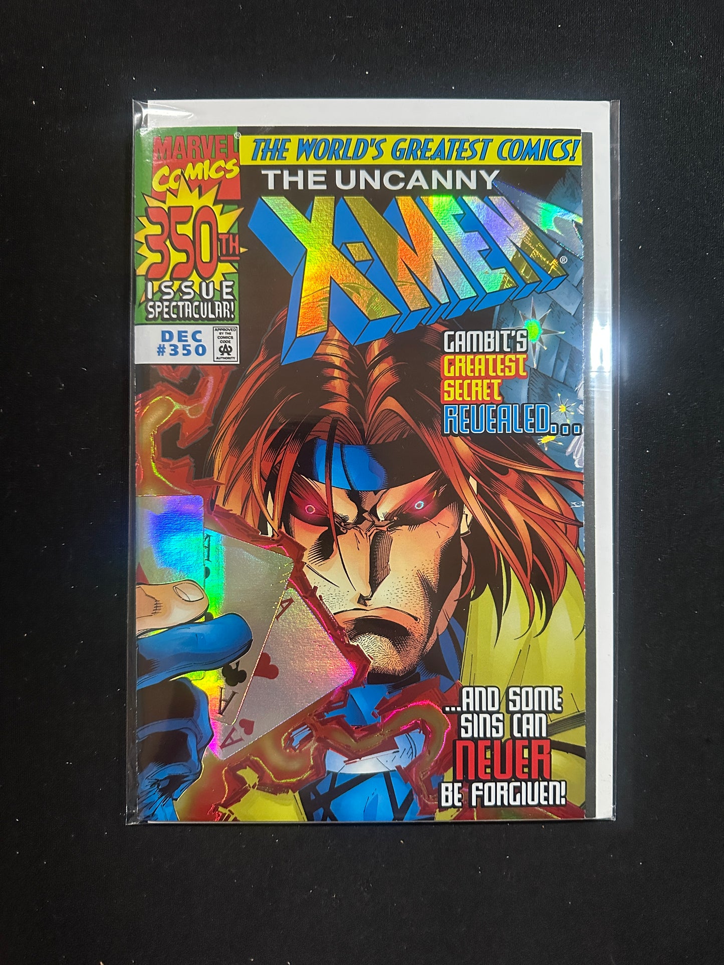 Uncanny X-Men #350 1997 (VF+) Joe Medureira HoloFoil Variant