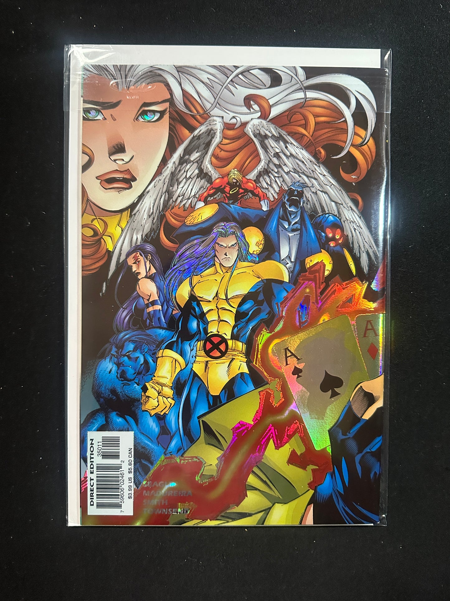 Uncanny X-Men #350 1997 (VF+) Joe Medureira HoloFoil Variant