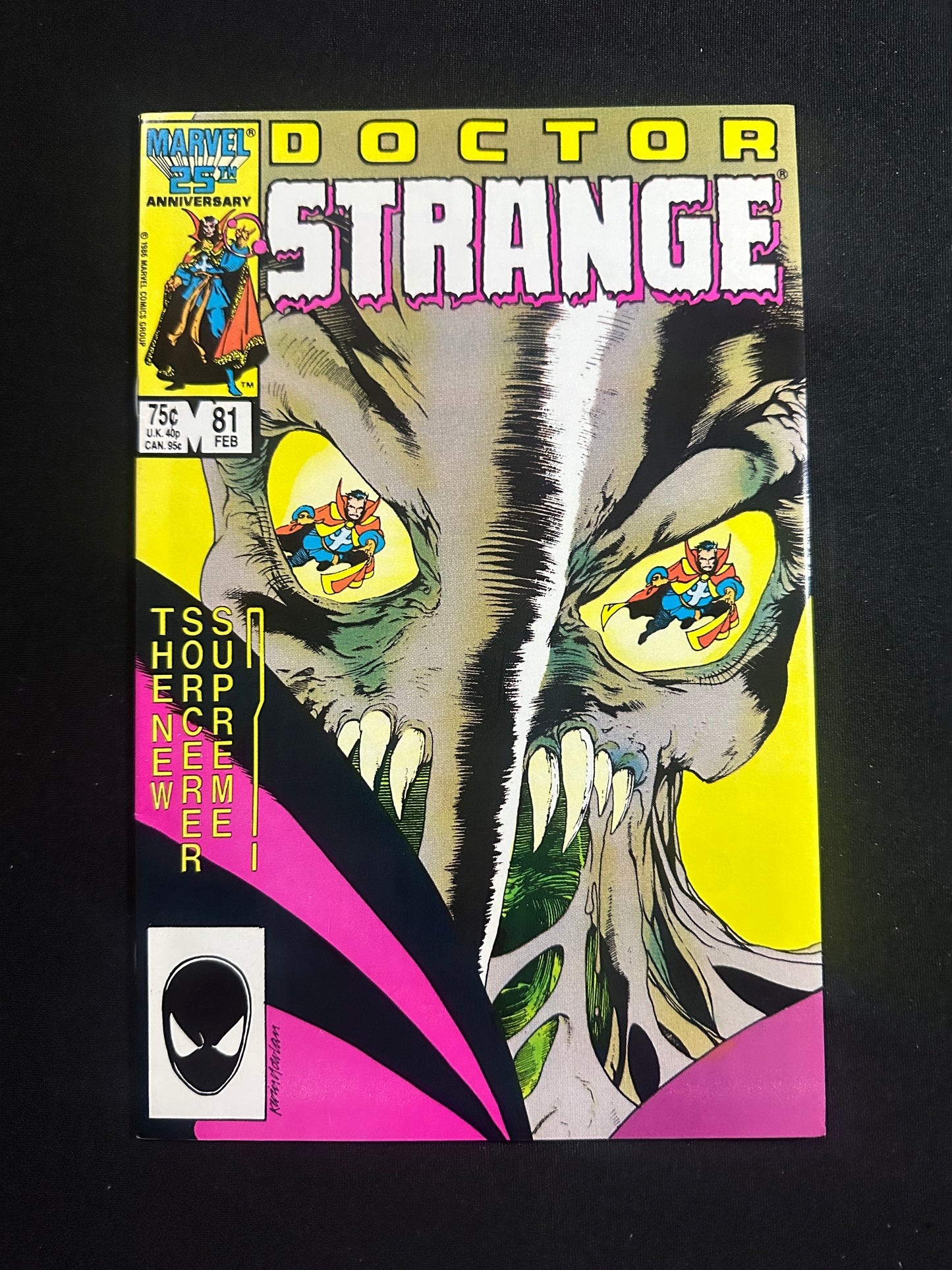 Doctor Strange #81 1987 (NM-) Last Issue of Vol. 2 Series!