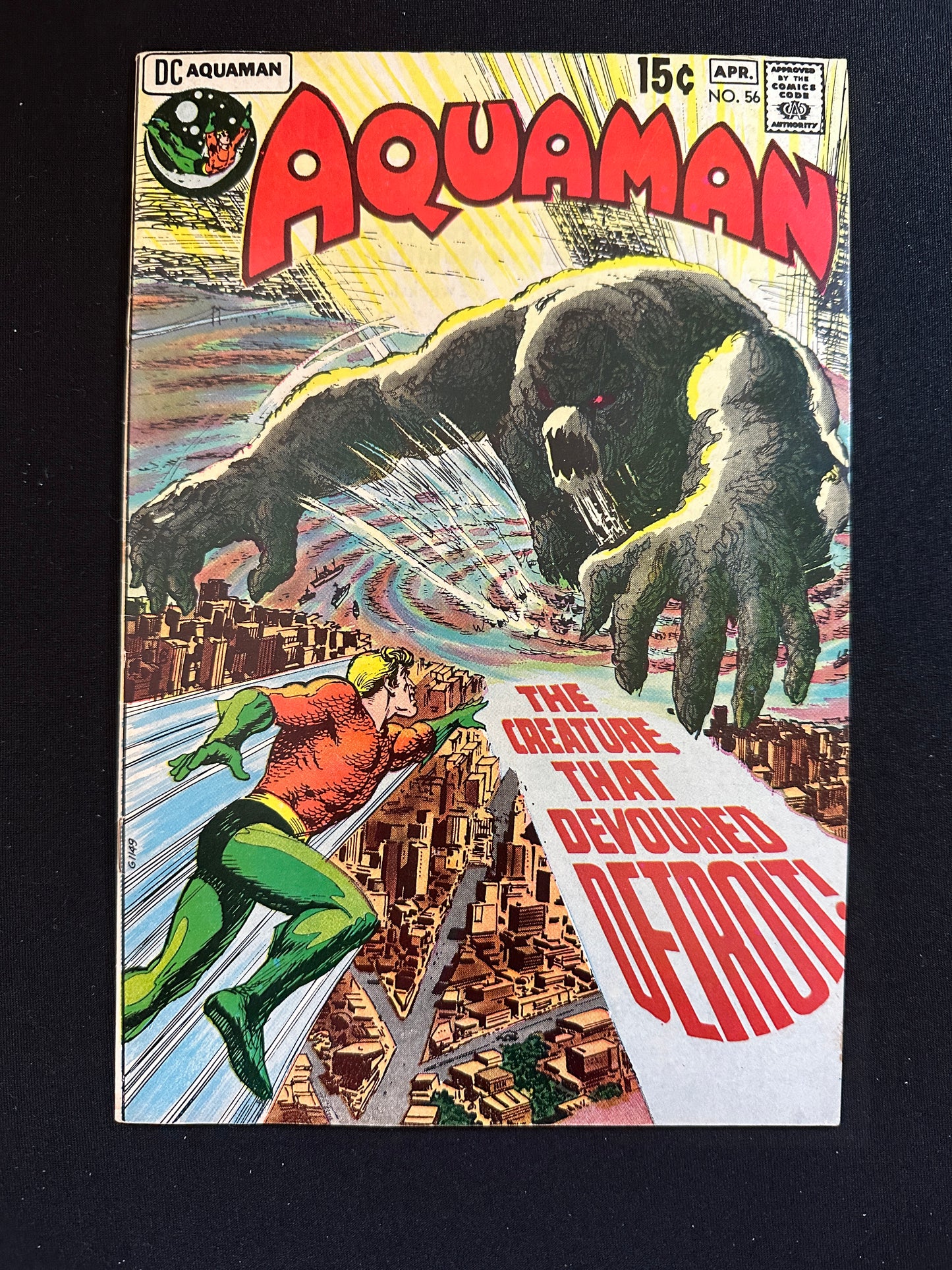 Aquaman #56 1971 (VF-) 1st. App. Of an Algae Creature!