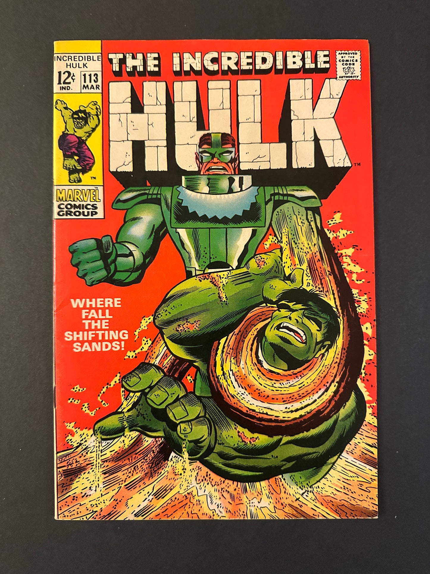 Incredible Hulk #113 1969 (VF-)